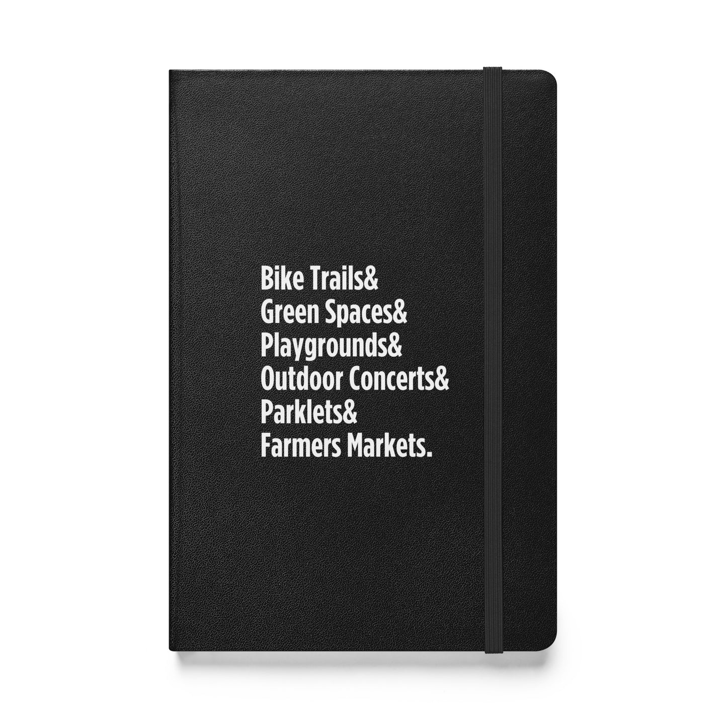 "Only on Main Street" (Greenspaces) Hardcover Bound Notebook