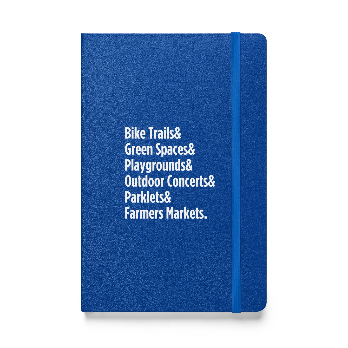 "Only on Main Street" (Greenspaces) Hardcover Bound Notebook