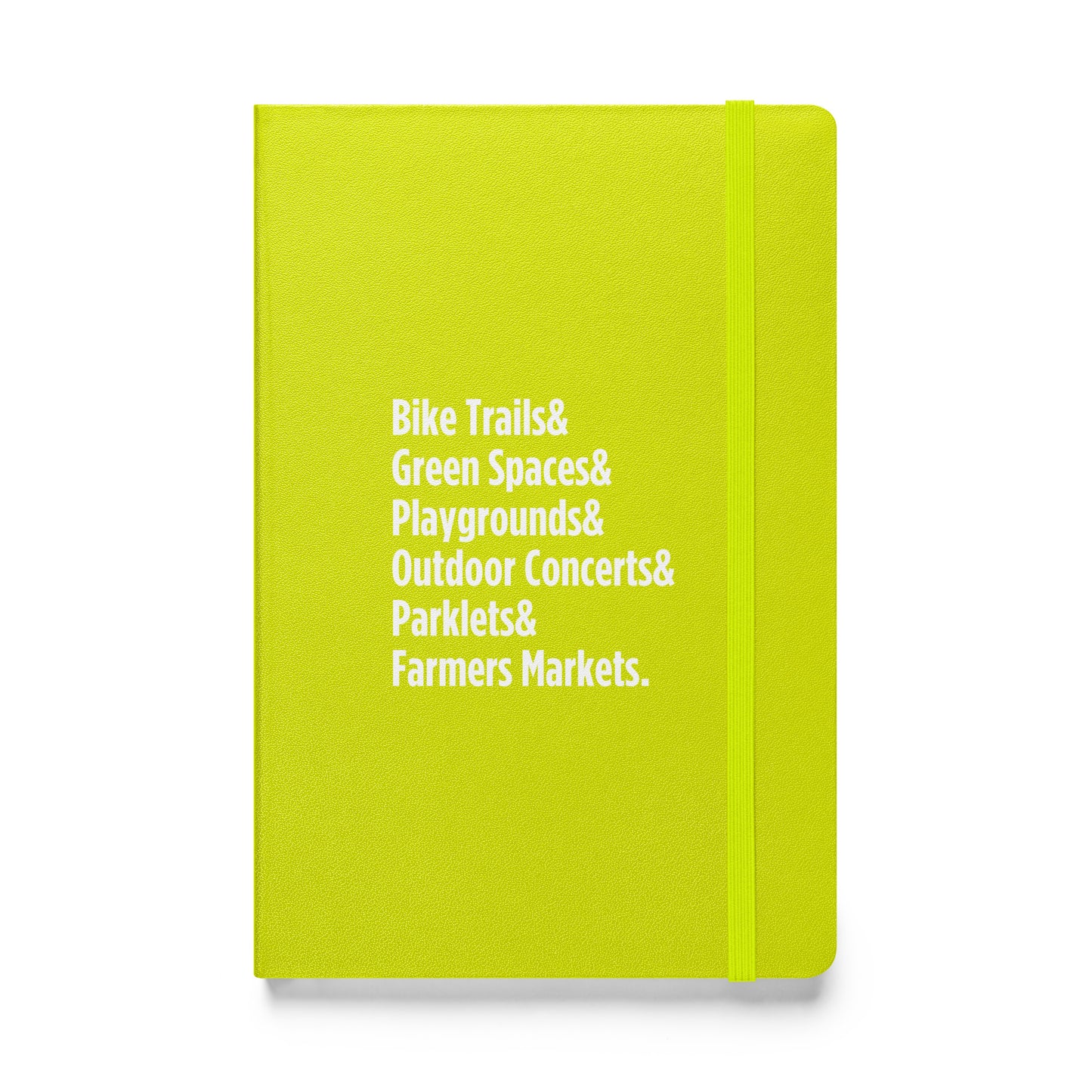 "Only on Main Street" (Greenspaces) Hardcover Bound Notebook