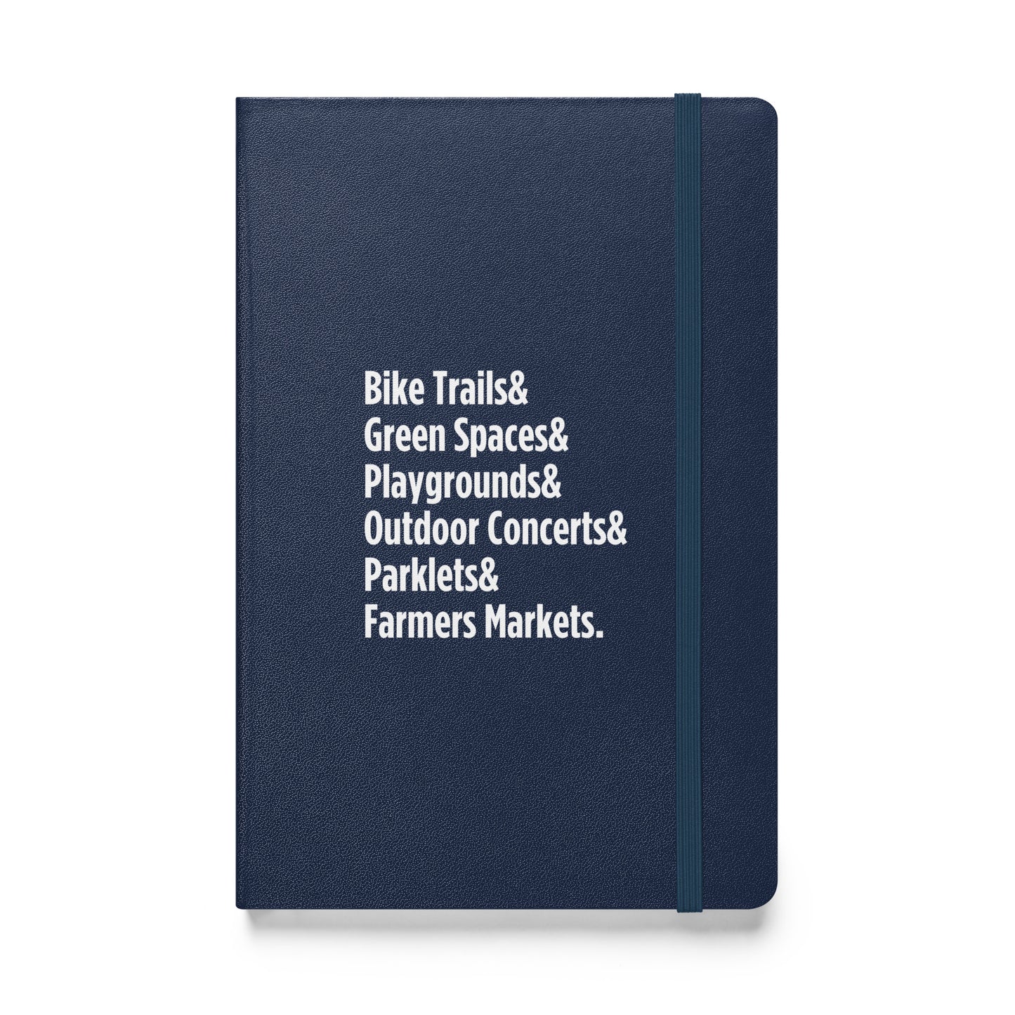"Only on Main Street" (Greenspaces) Hardcover Bound Notebook