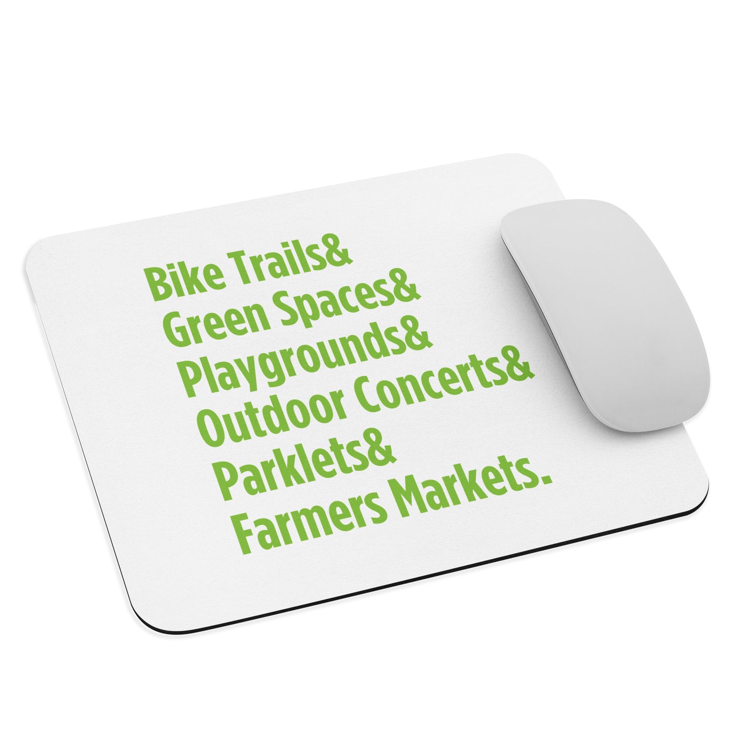 "Only on Main Street" (Greenspaces) Mouse Pad