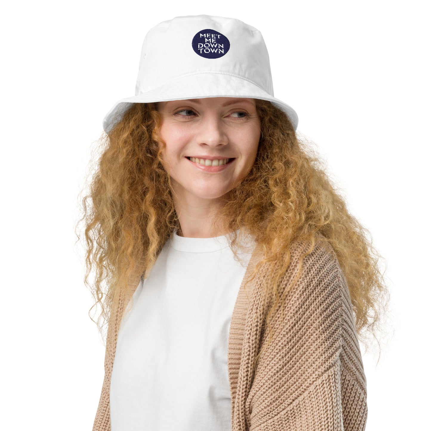 "Meet Me Downtown" Organic Bucket Hat