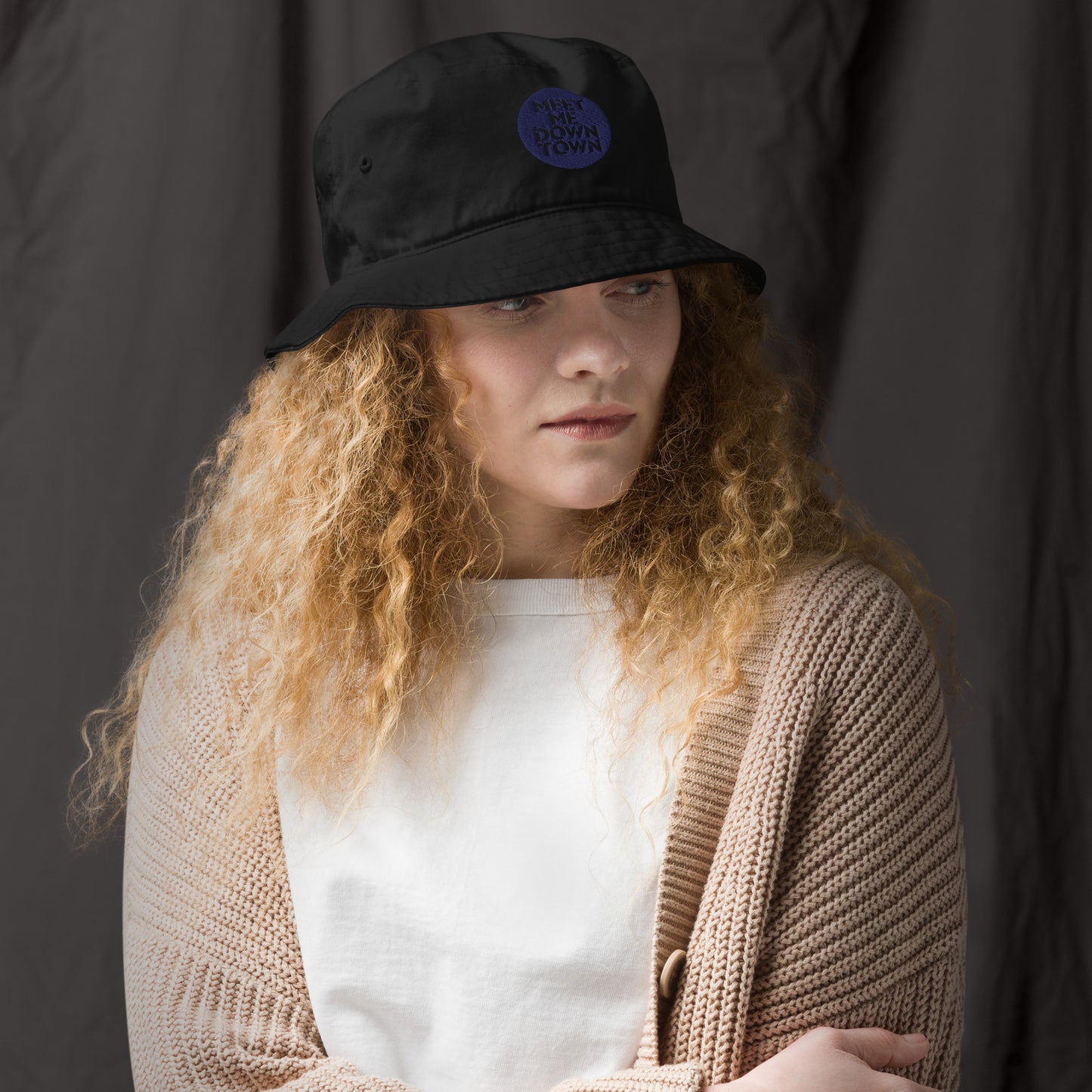 "Meet Me Downtown" Organic Bucket Hat