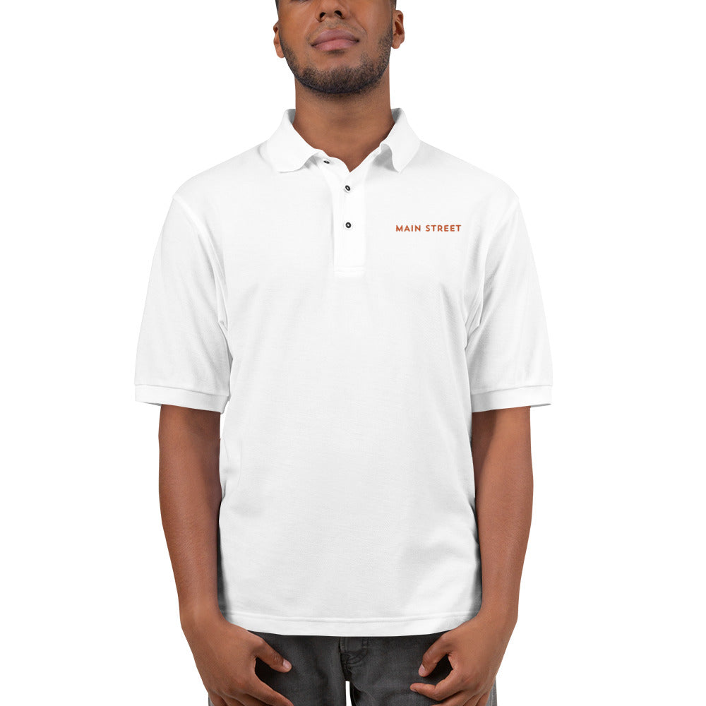 Main Street Men's Premium Polo