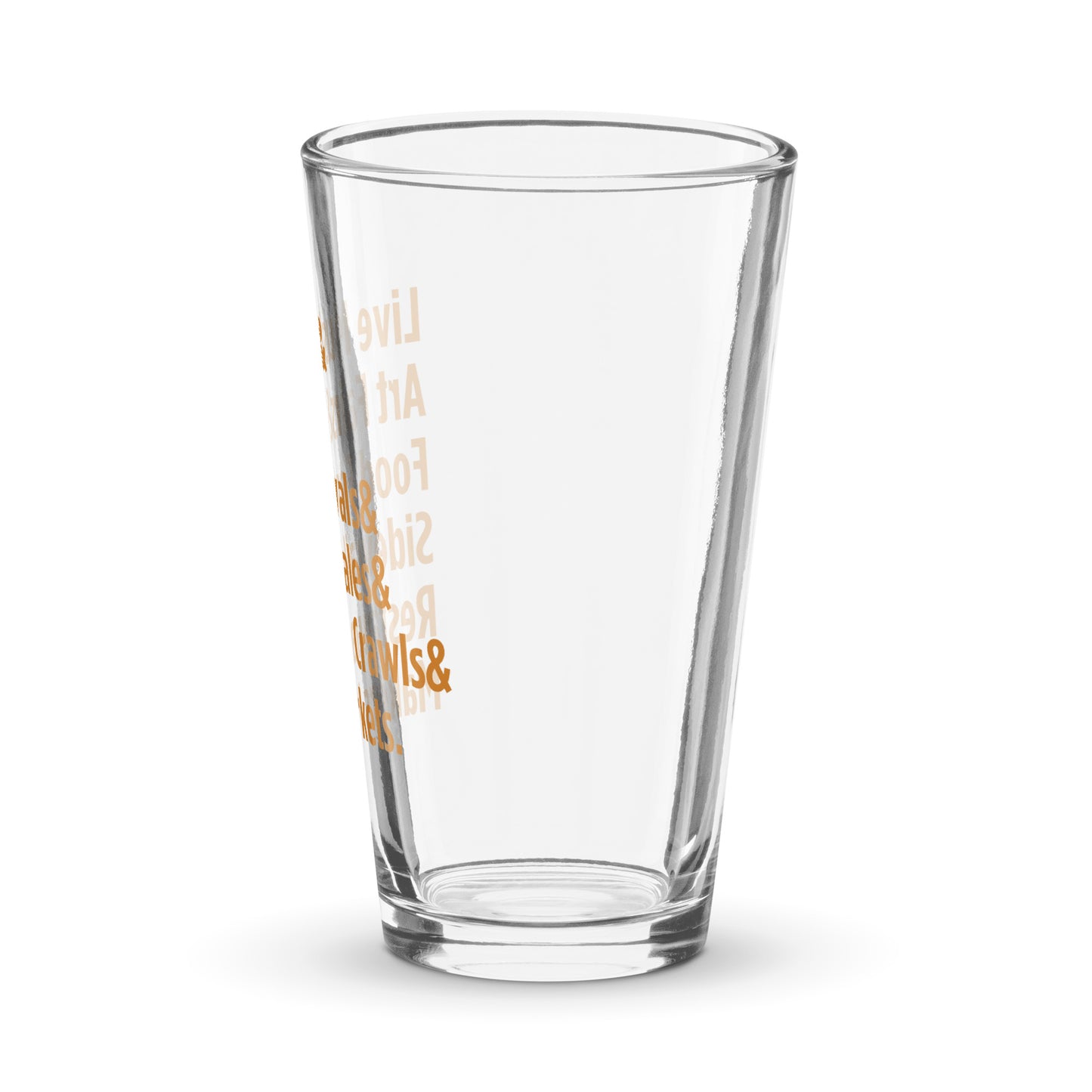 "Only on Main Street" (Events) Shaker Pint Glass