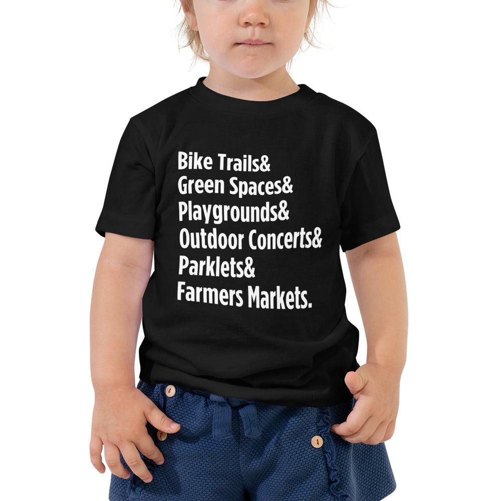 "Only on Main Street" (Greenspaces) Toddler Short Sleeve Tee