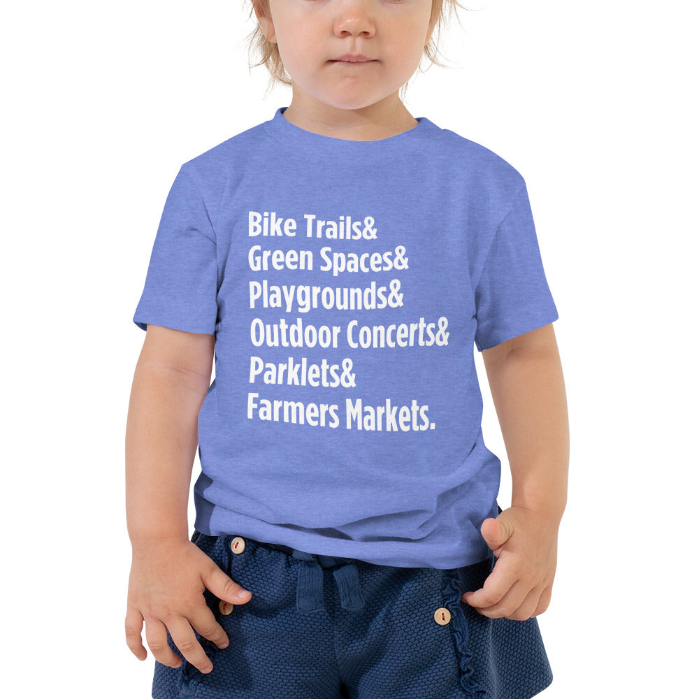 "Only on Main Street" (Greenspaces) Toddler Short Sleeve Tee