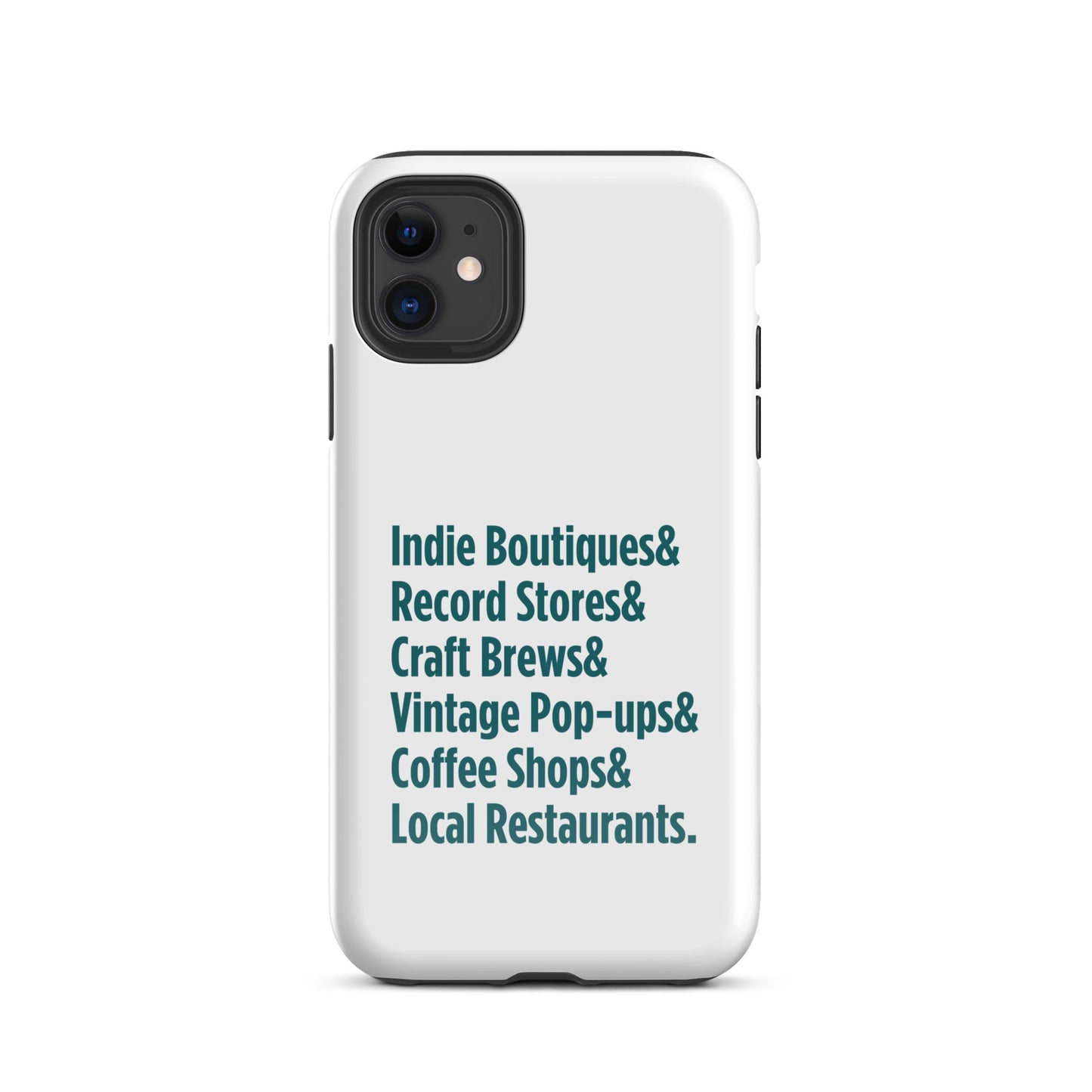 "Only on Main Street" (Small Businesses) Tough Case for iPhone®