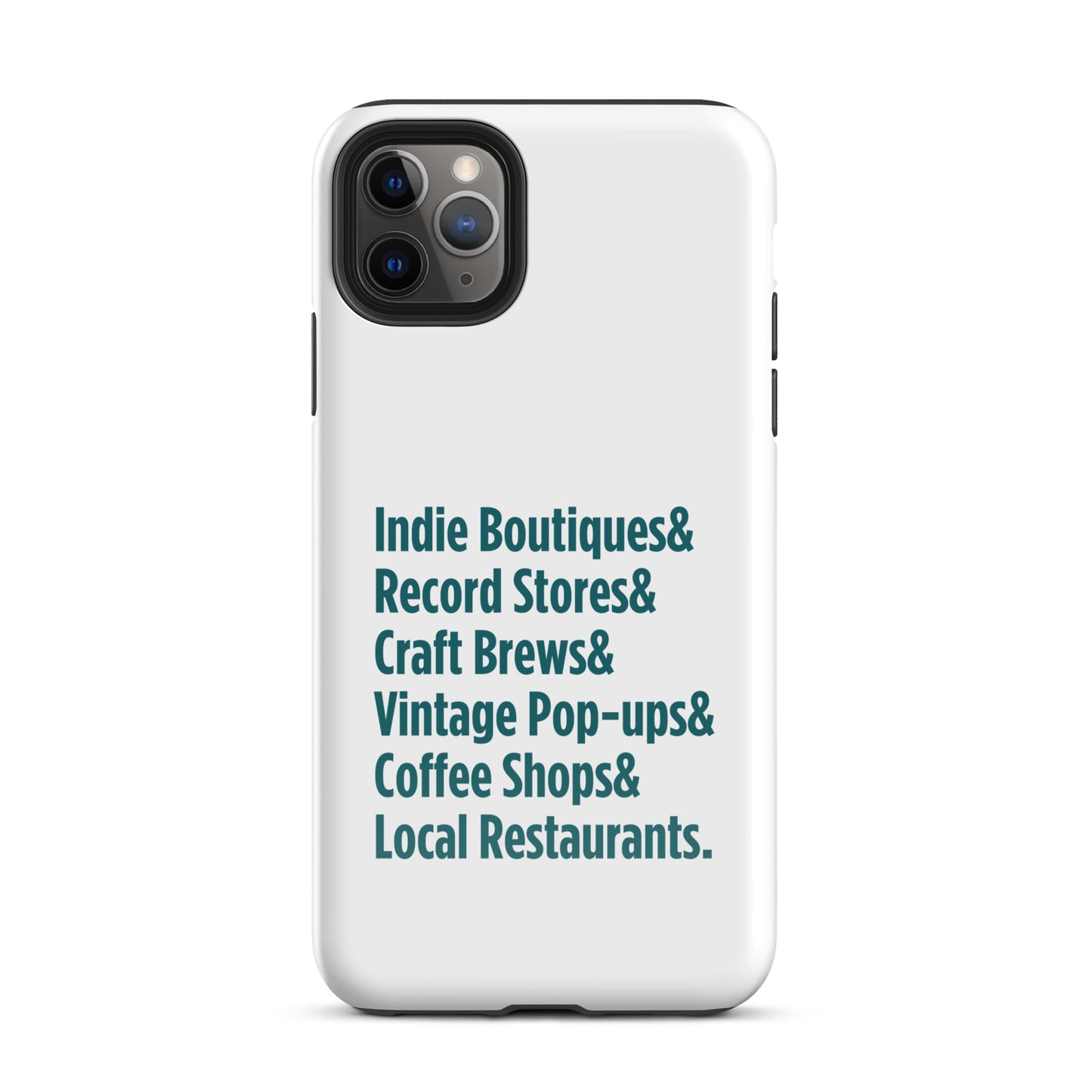 "Only on Main Street" (Small Businesses) Tough Case for iPhone®
