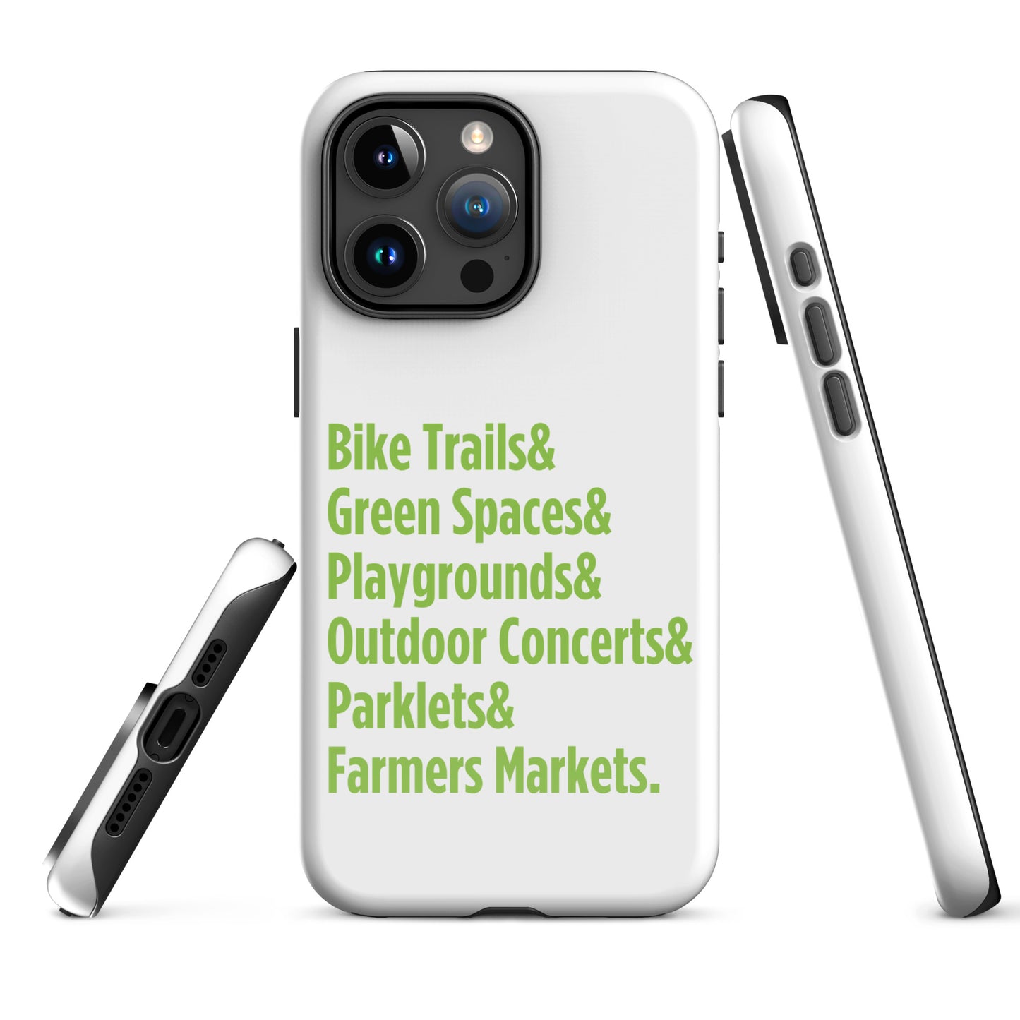 "Only on Main Street" (Greenspaces) Tough Case for iPhone®