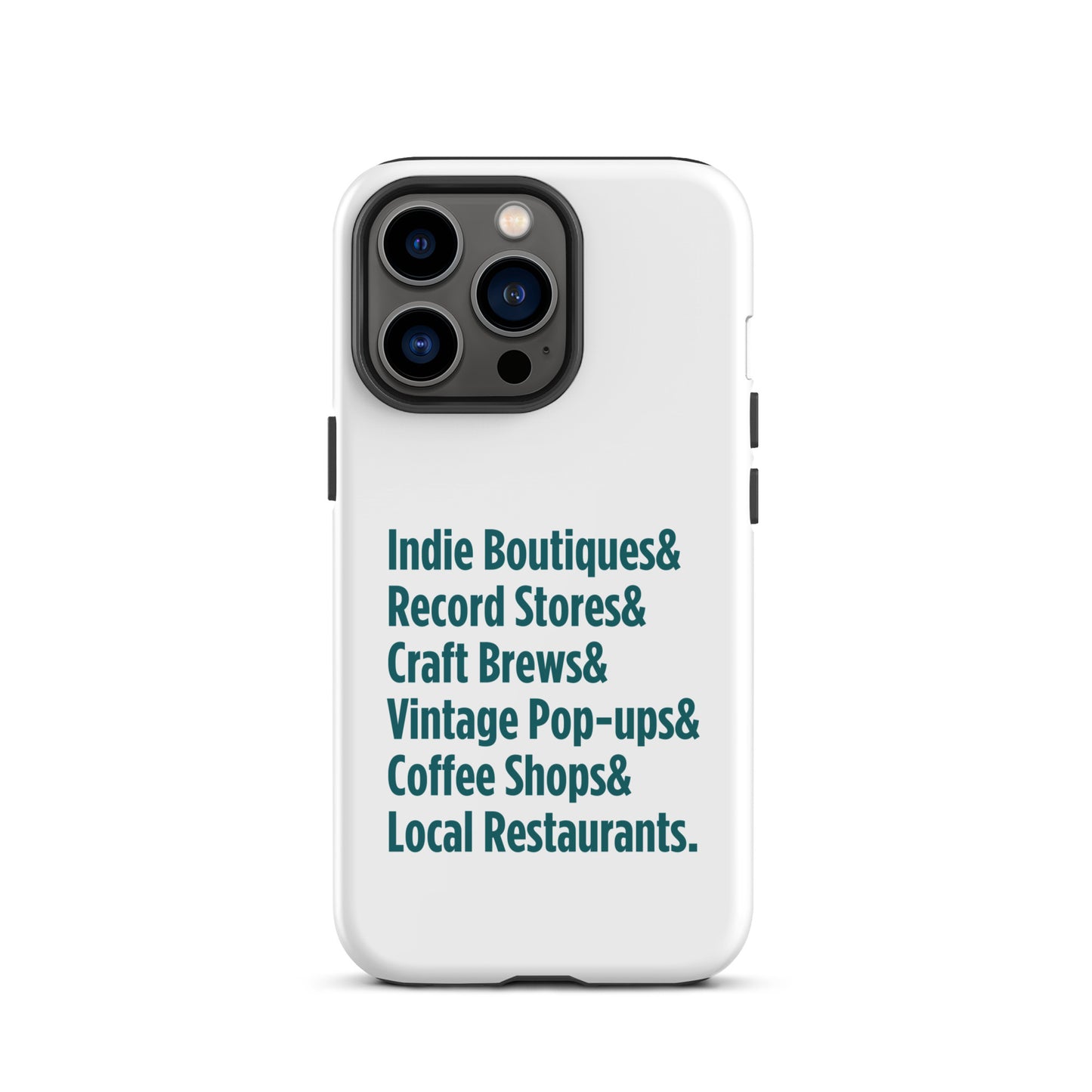 "Only on Main Street" (Small Businesses) Tough Case for iPhone®