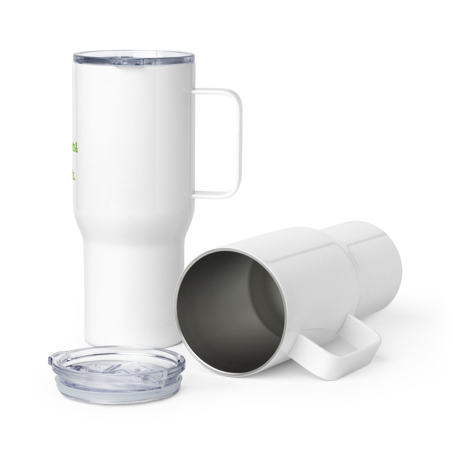 "Only on Main Street" (Greenspaces) Travel Mug with Handle