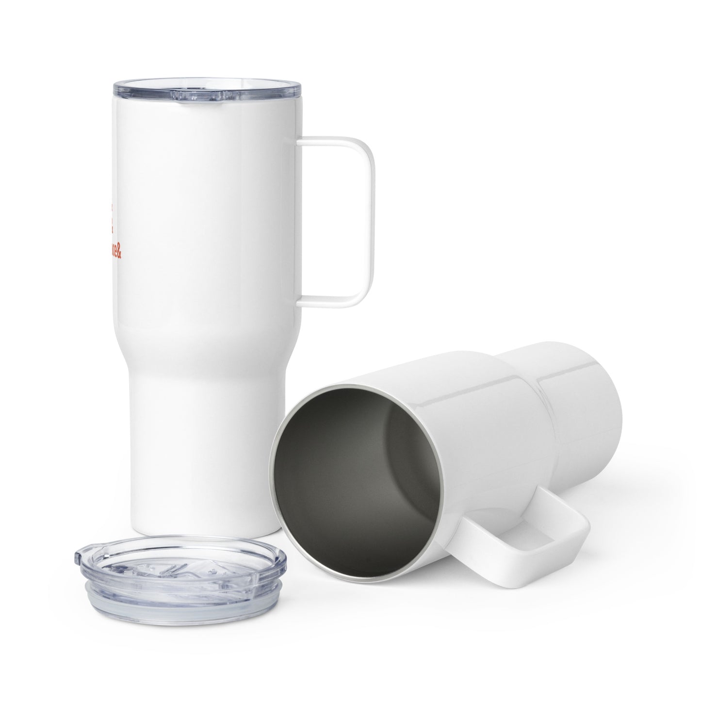 "Only on Main Street" (Community) Travel Mug with Handle