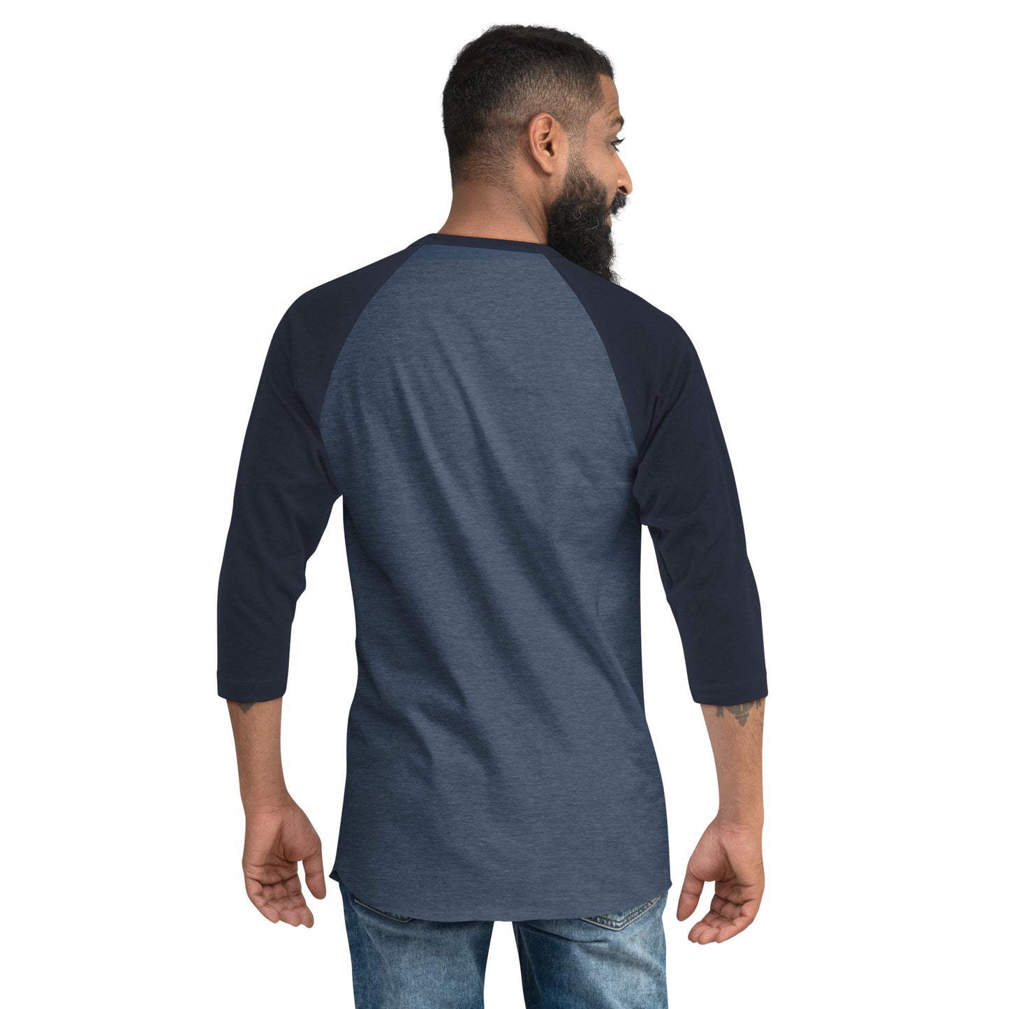 "Only on Main Street" (Local Businesses) 3/4 Sleeve Raglan Shirt
