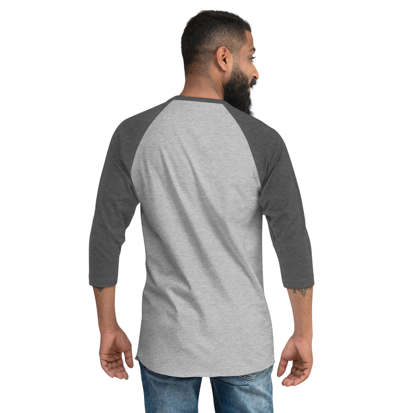 "Only on Main Street" (Local Businesses) 3/4 Sleeve Raglan Shirt