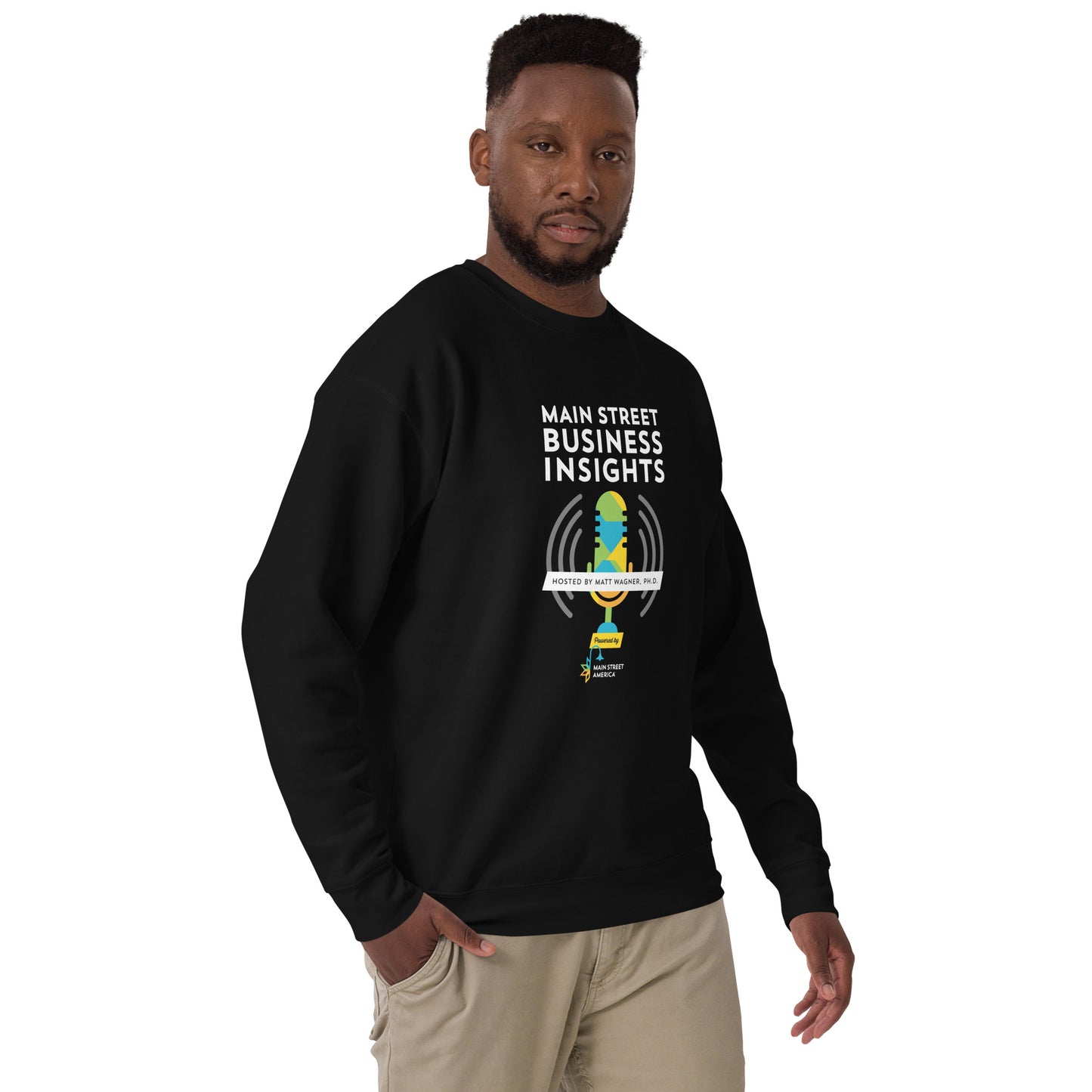Main Street Business Insights Unisex Premium Sweatshirt