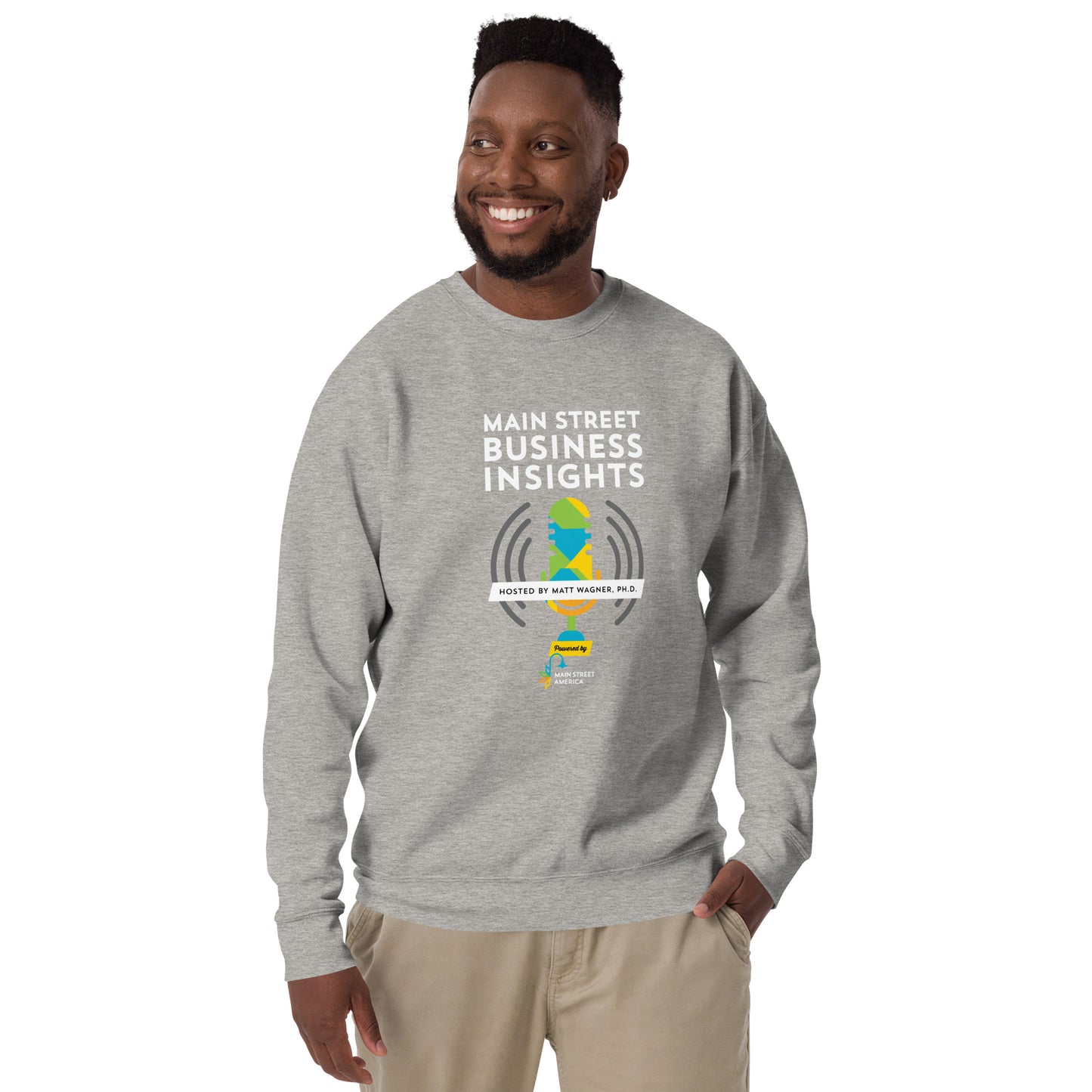 Main Street Business Insights Unisex Premium Sweatshirt