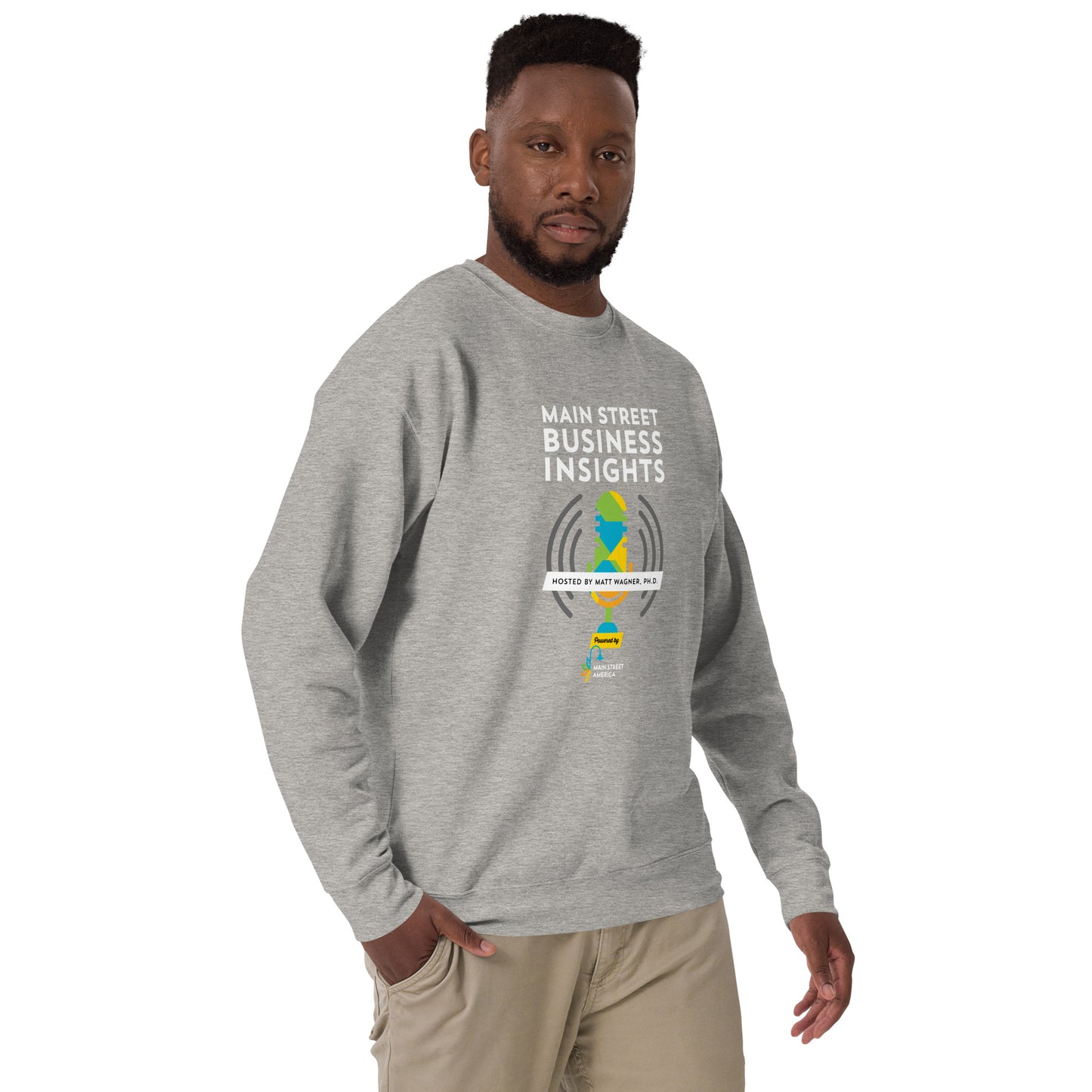 Main Street Business Insights Unisex Premium Sweatshirt
