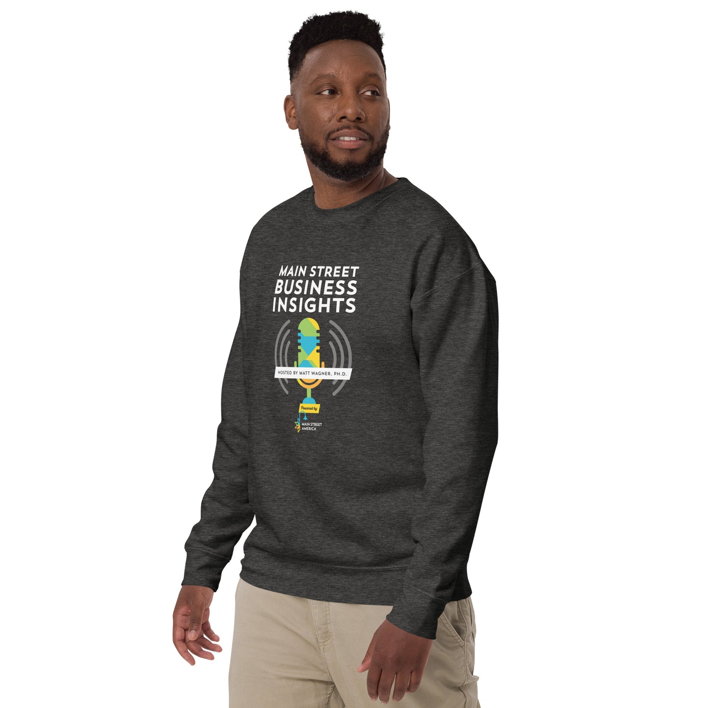 Main Street Business Insights Unisex Premium Sweatshirt