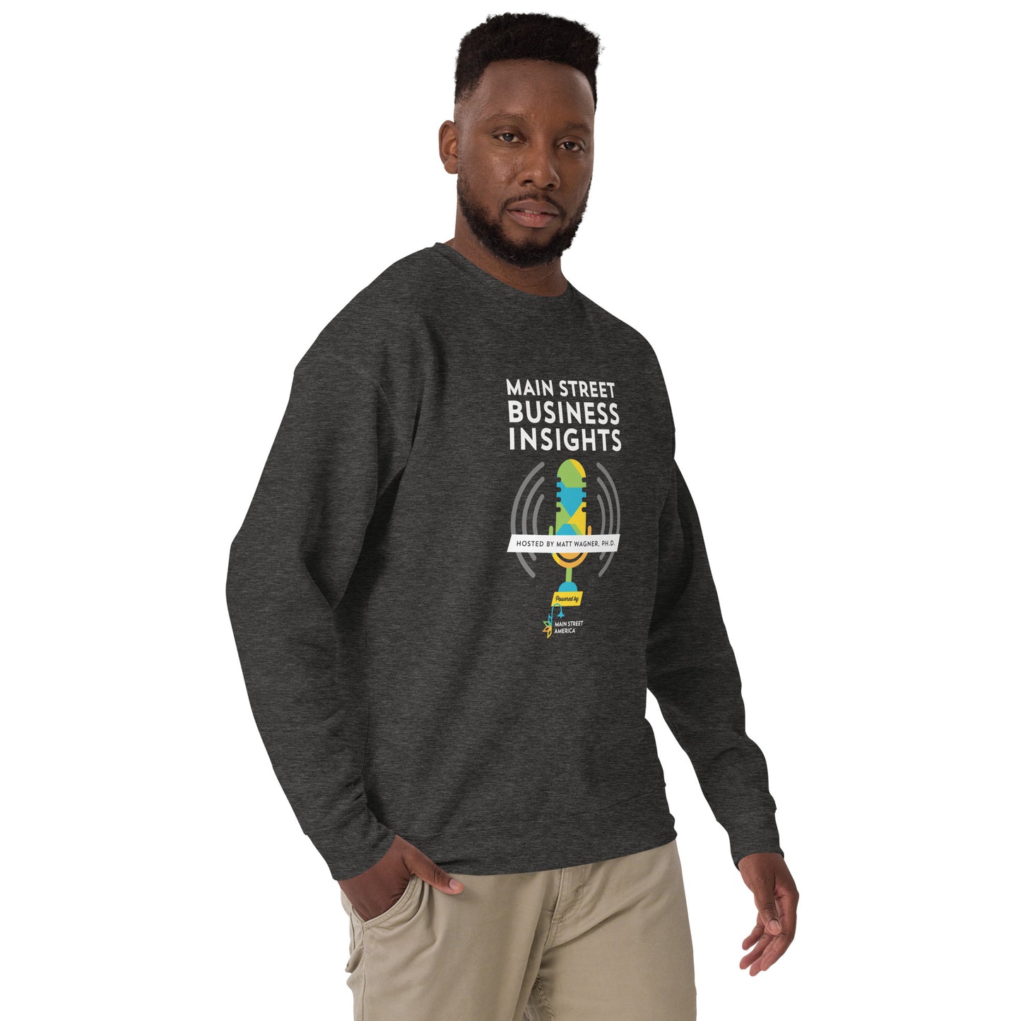 Main Street Business Insights Unisex Premium Sweatshirt