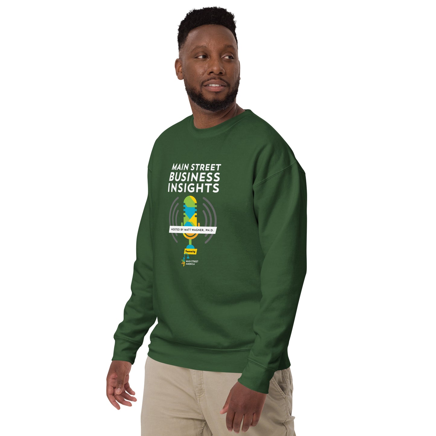 Main Street Business Insights Unisex Premium Sweatshirt