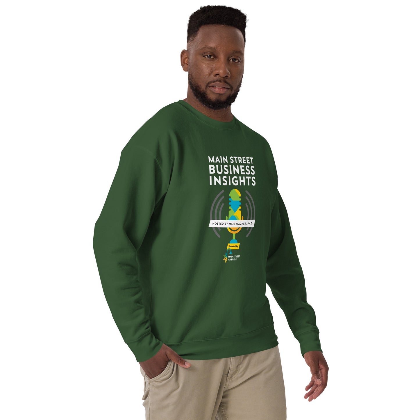Main Street Business Insights Unisex Premium Sweatshirt