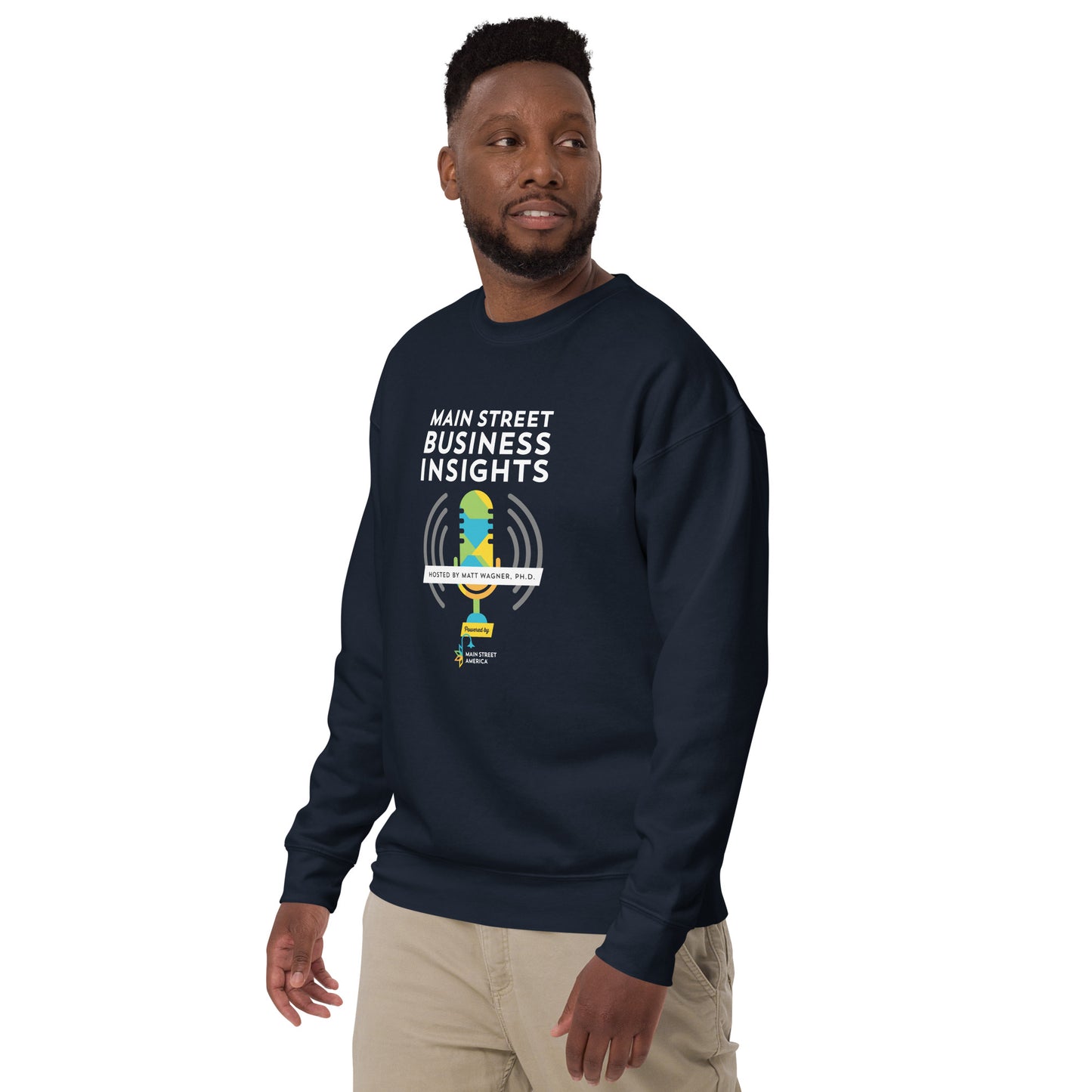 Main Street Business Insights Unisex Premium Sweatshirt