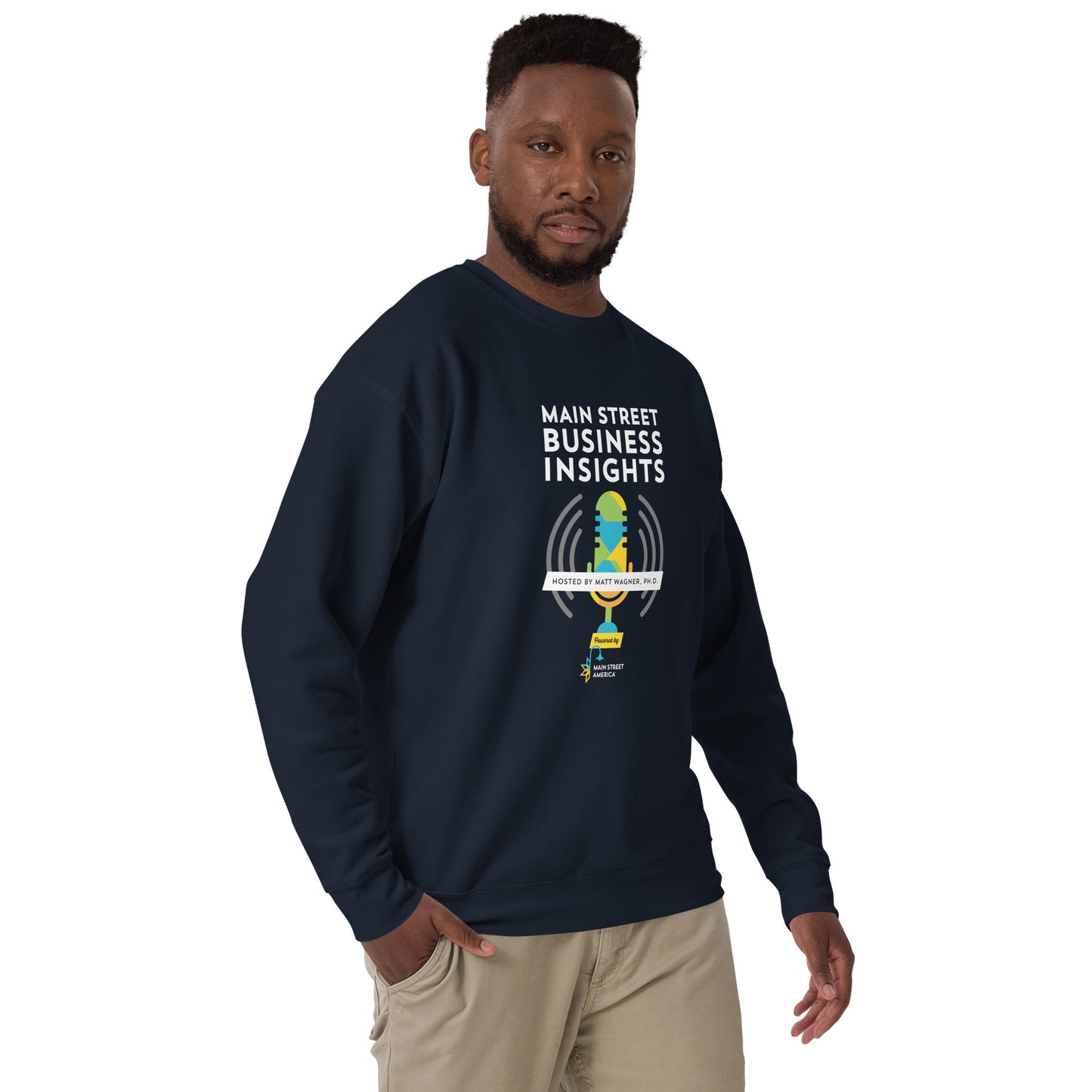 Main Street Business Insights Unisex Premium Sweatshirt
