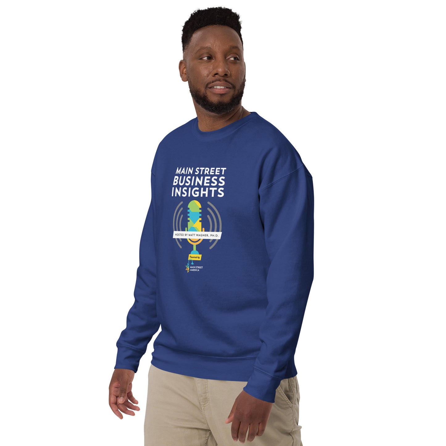Main Street Business Insights Unisex Premium Sweatshirt