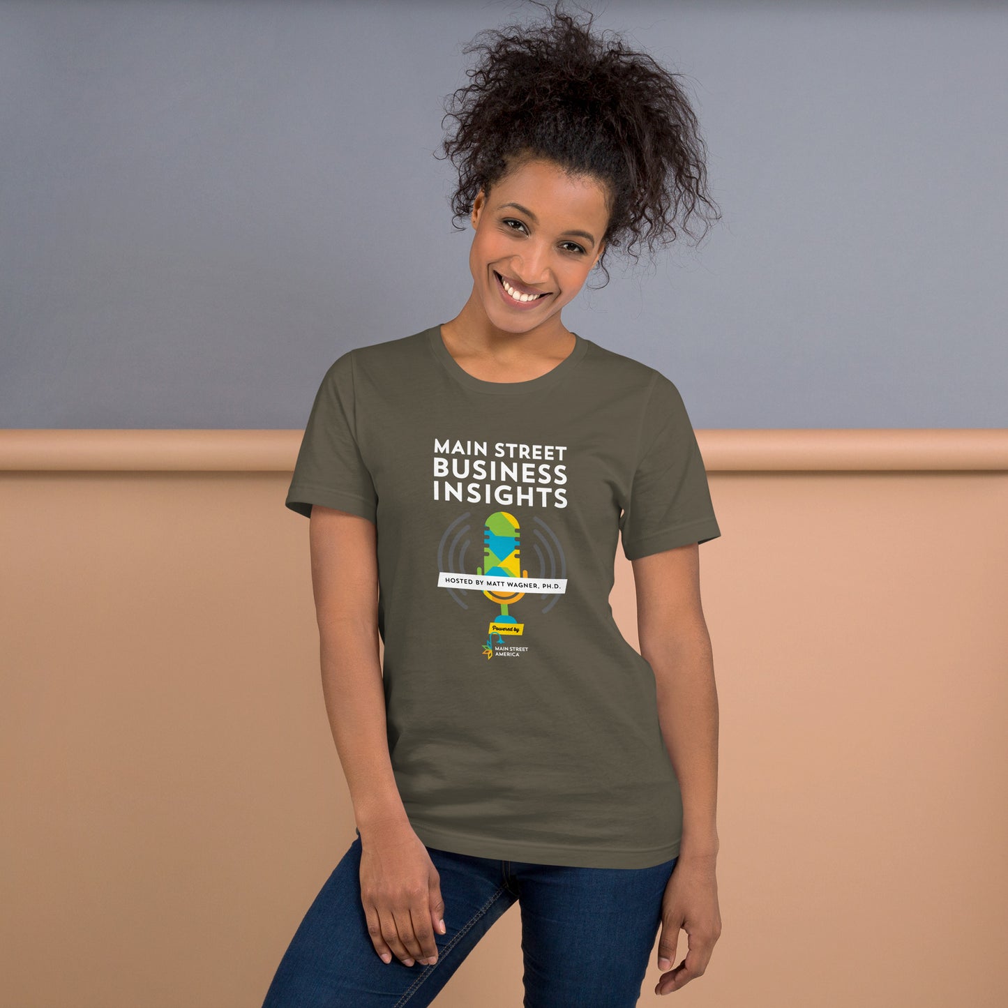 Main Street Business Insights Podcast Unisex T-shirt