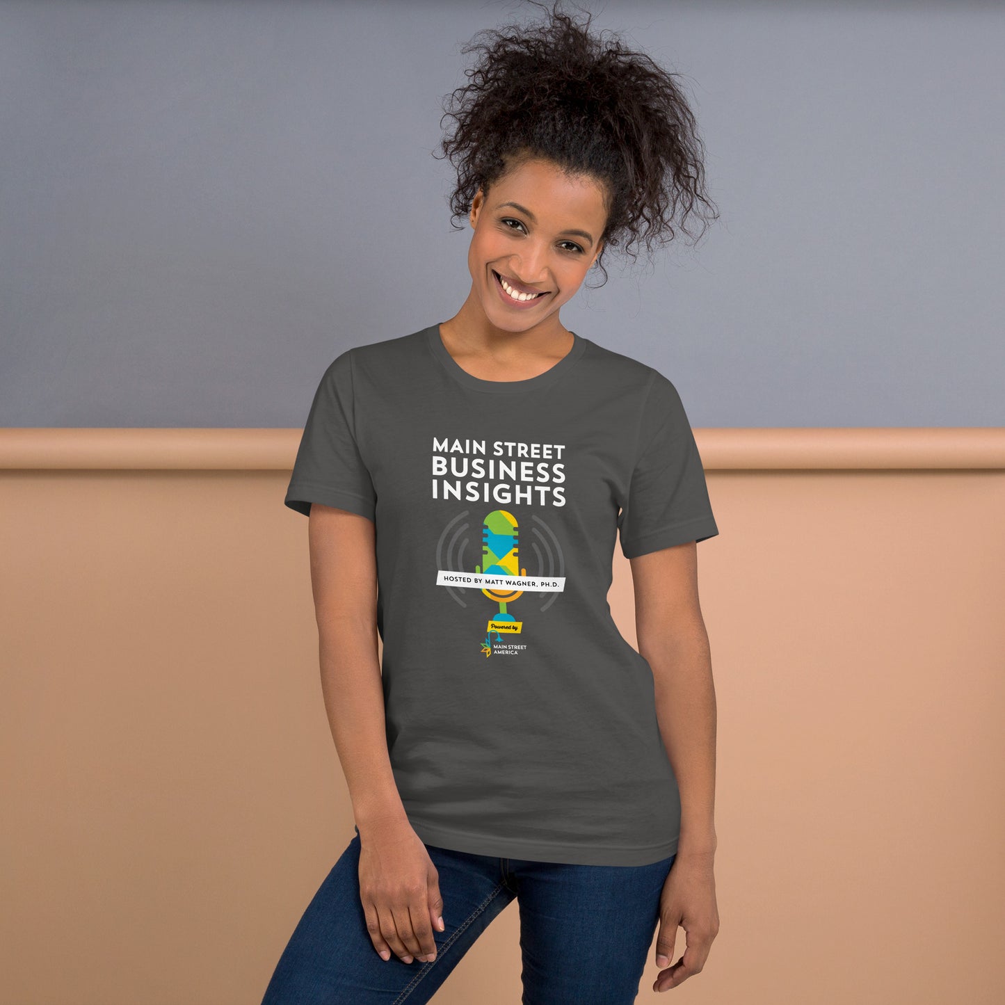 Main Street Business Insights Podcast Unisex T-shirt