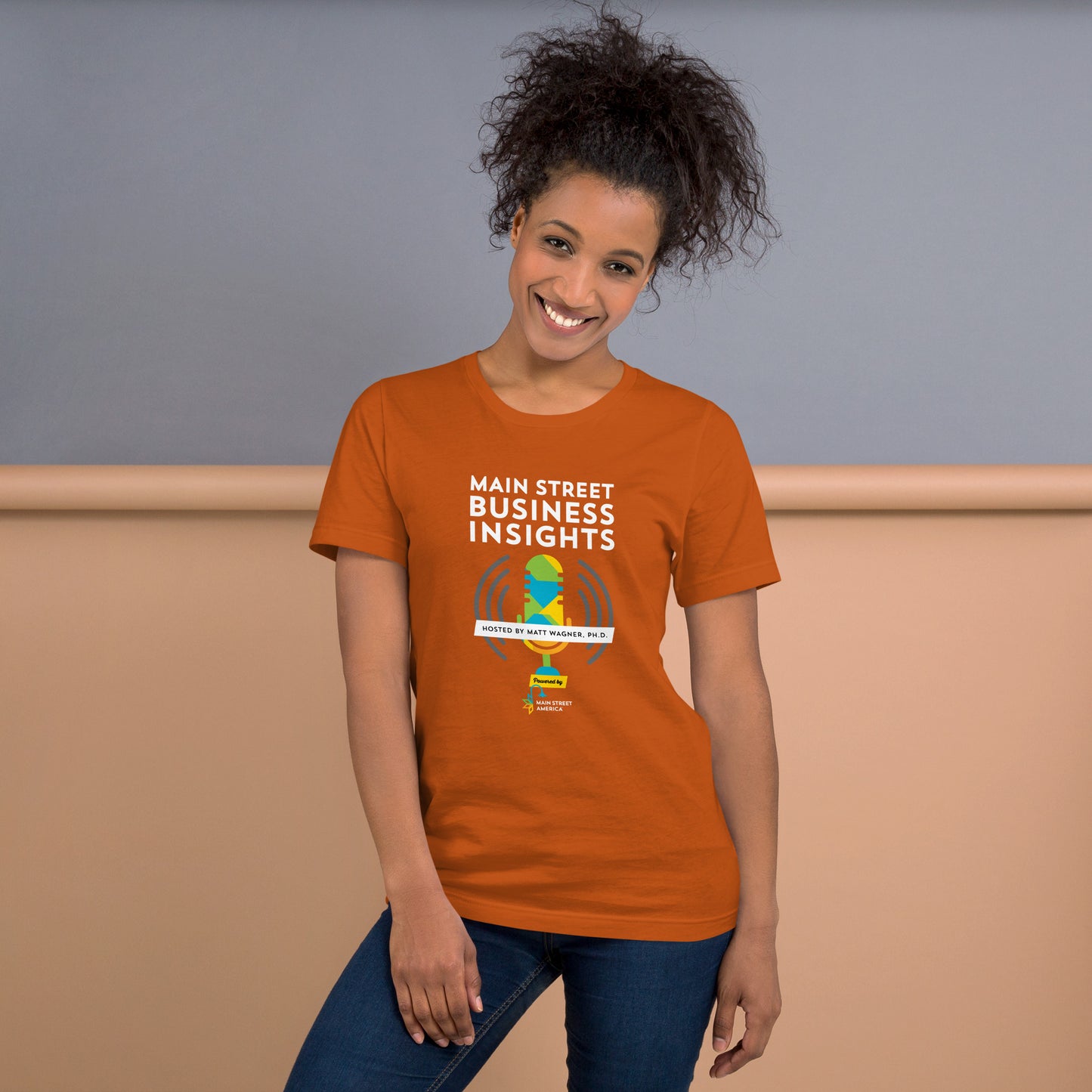 Main Street Business Insights Podcast Unisex T-shirt