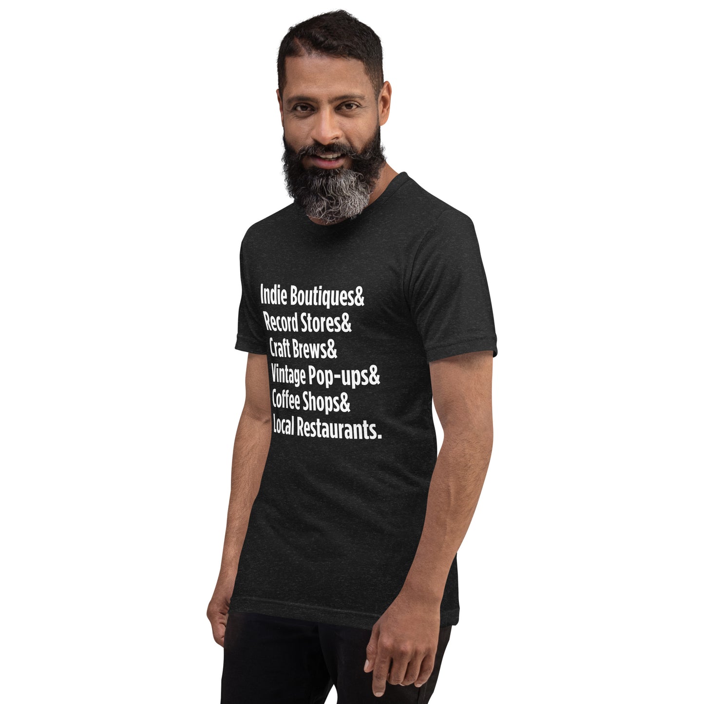 Customizable "Only on Main Street" (Local Businesses) Unisex T-shirt
