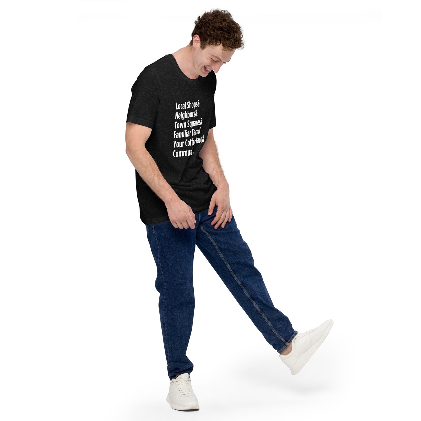 Customizable "Only on Main Street" (Community) Unisex T-shirt