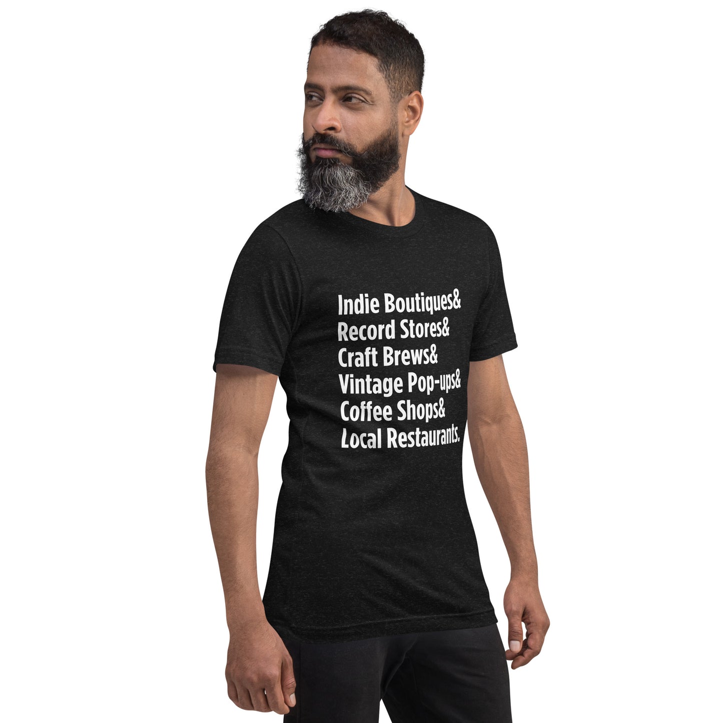 Customizable "Only on Main Street" (Local Businesses) Unisex T-shirt