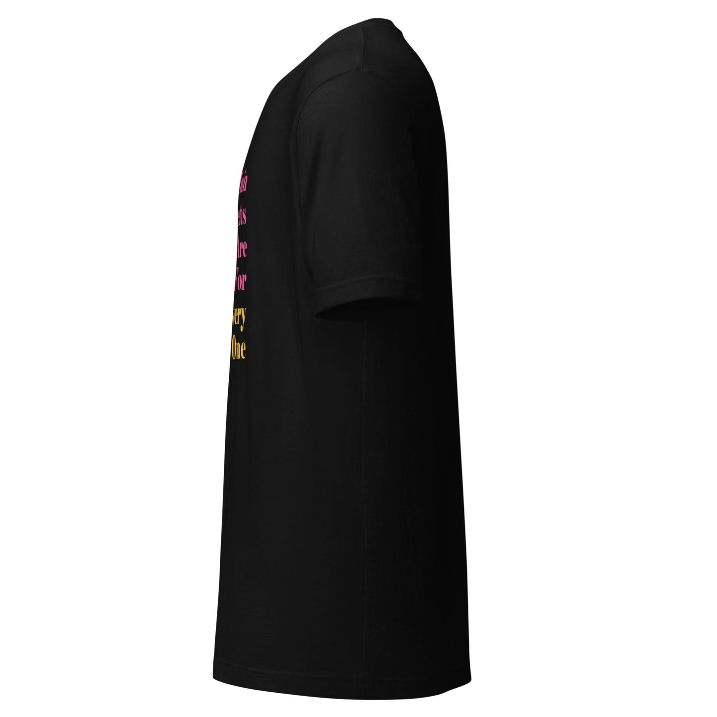 Main Streets Are For Everyone (Pink & Yellow) Unisex T-shirt