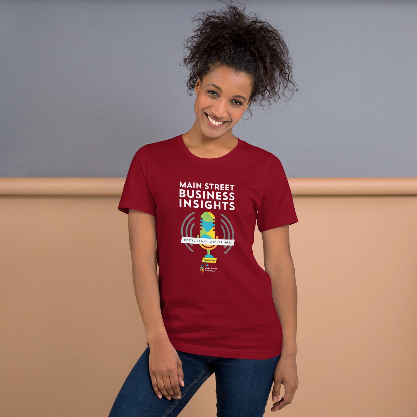 Main Street Business Insights Podcast Unisex T-shirt
