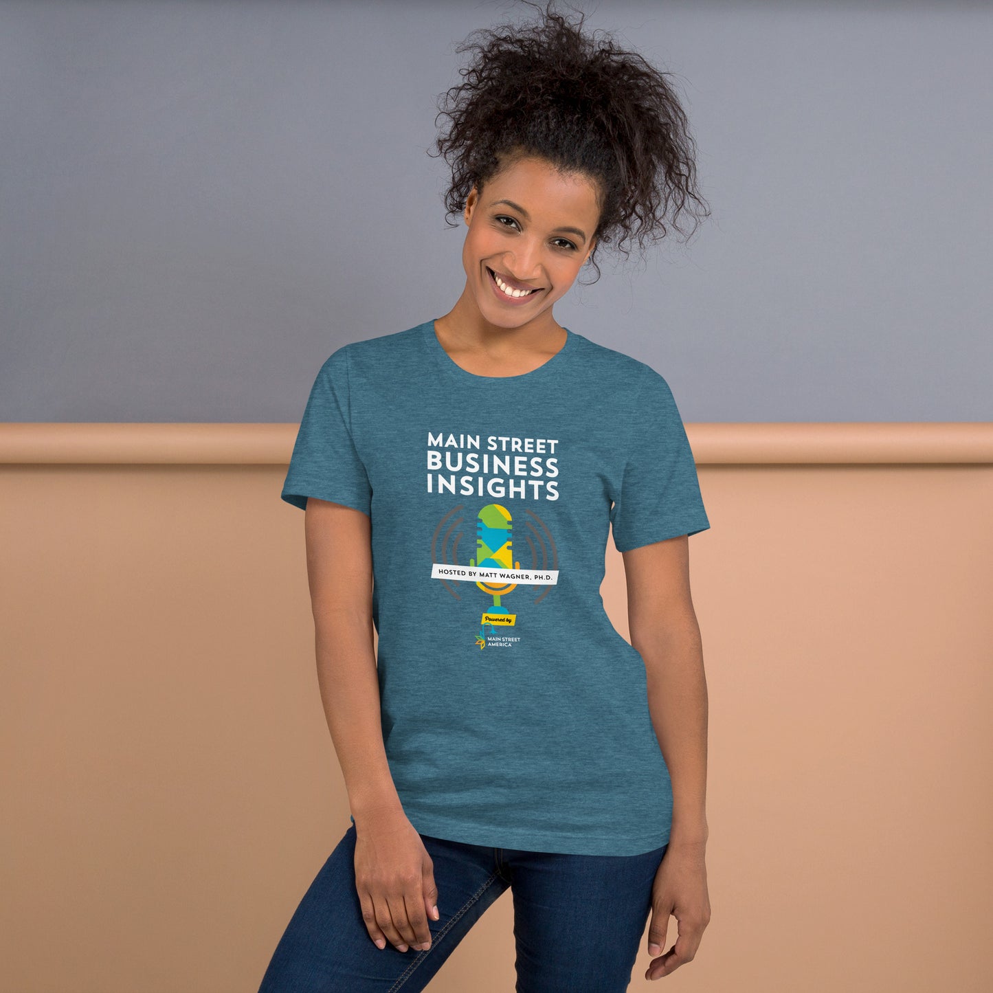 Main Street Business Insights Podcast Unisex T-shirt