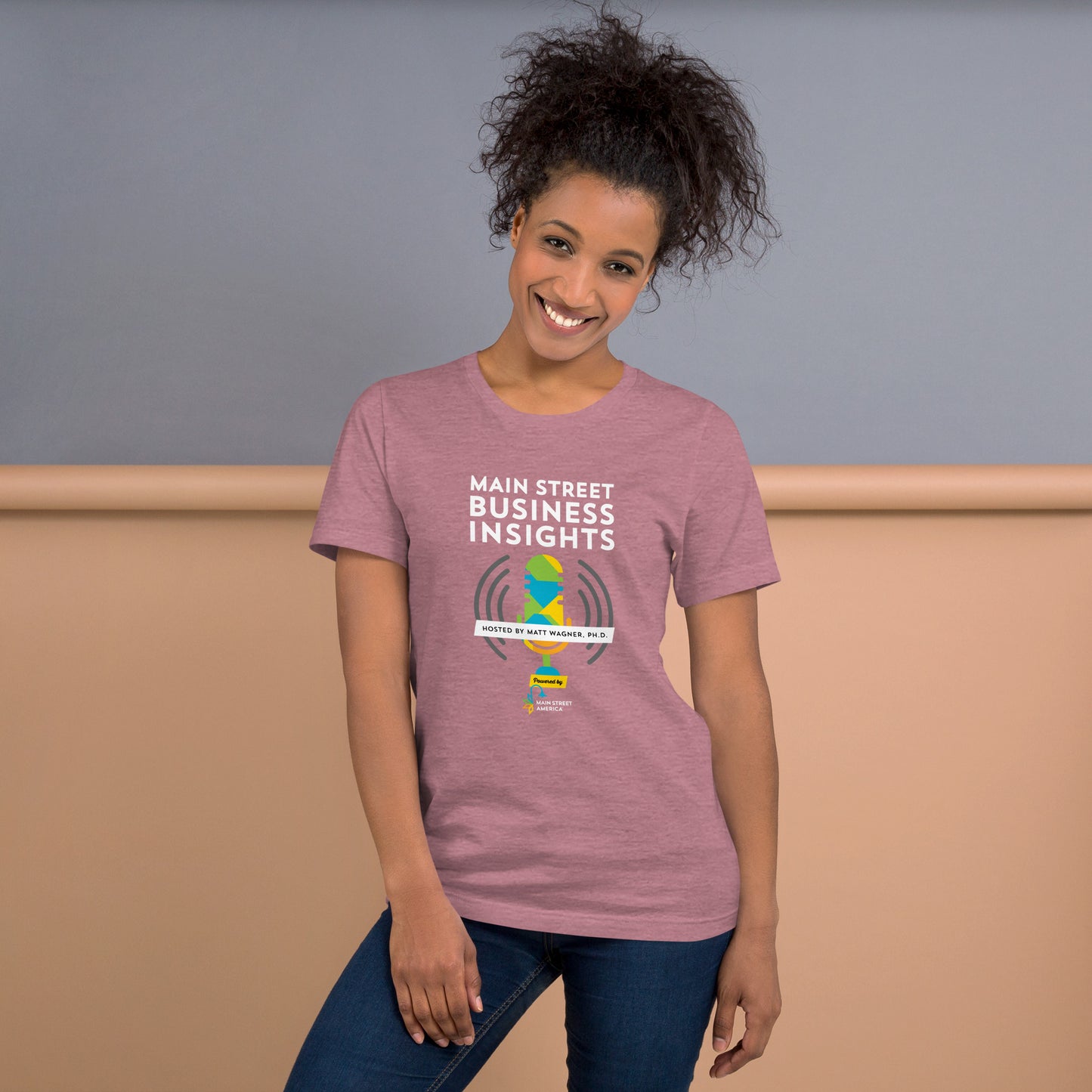 Main Street Business Insights Podcast Unisex T-shirt