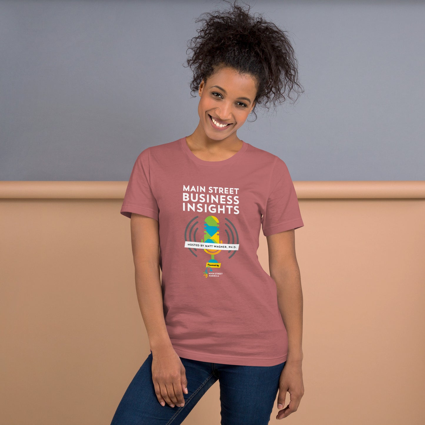 Main Street Business Insights Podcast Unisex T-shirt