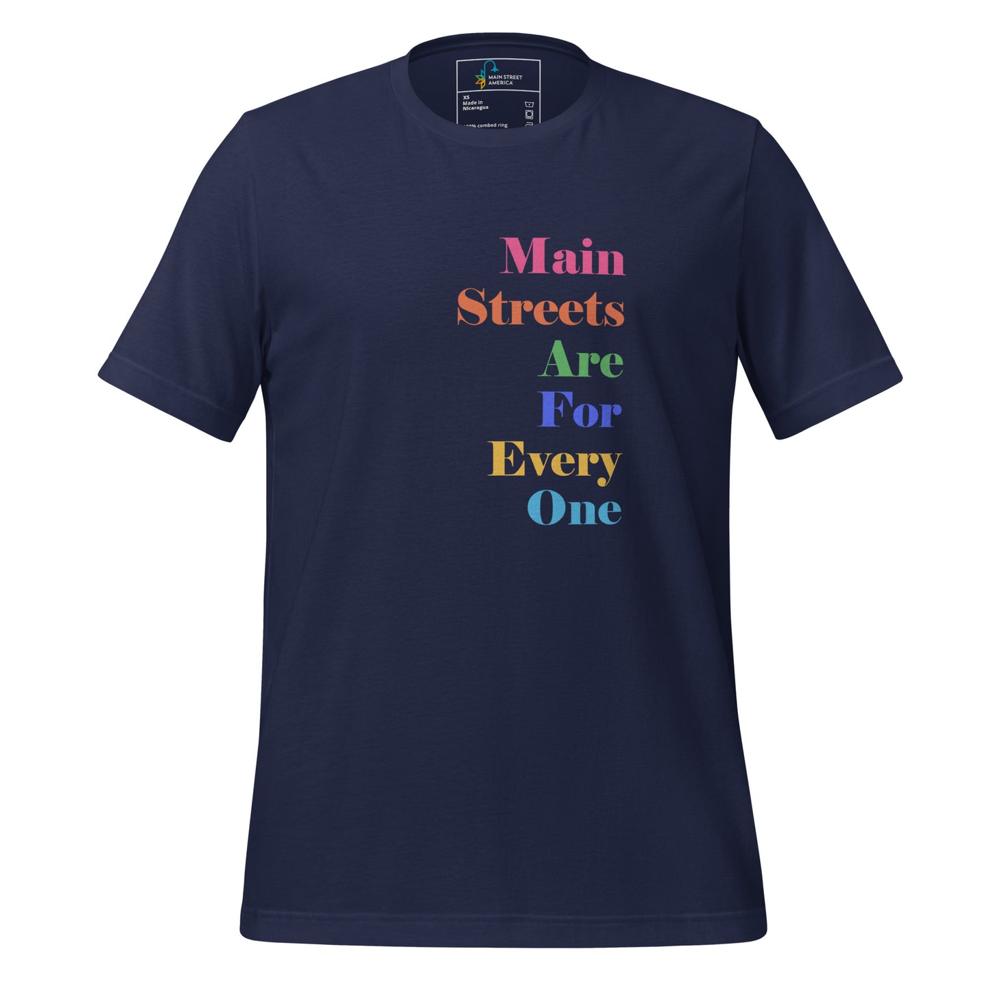 Main Streets Are For Everyone Unisex T-shirt