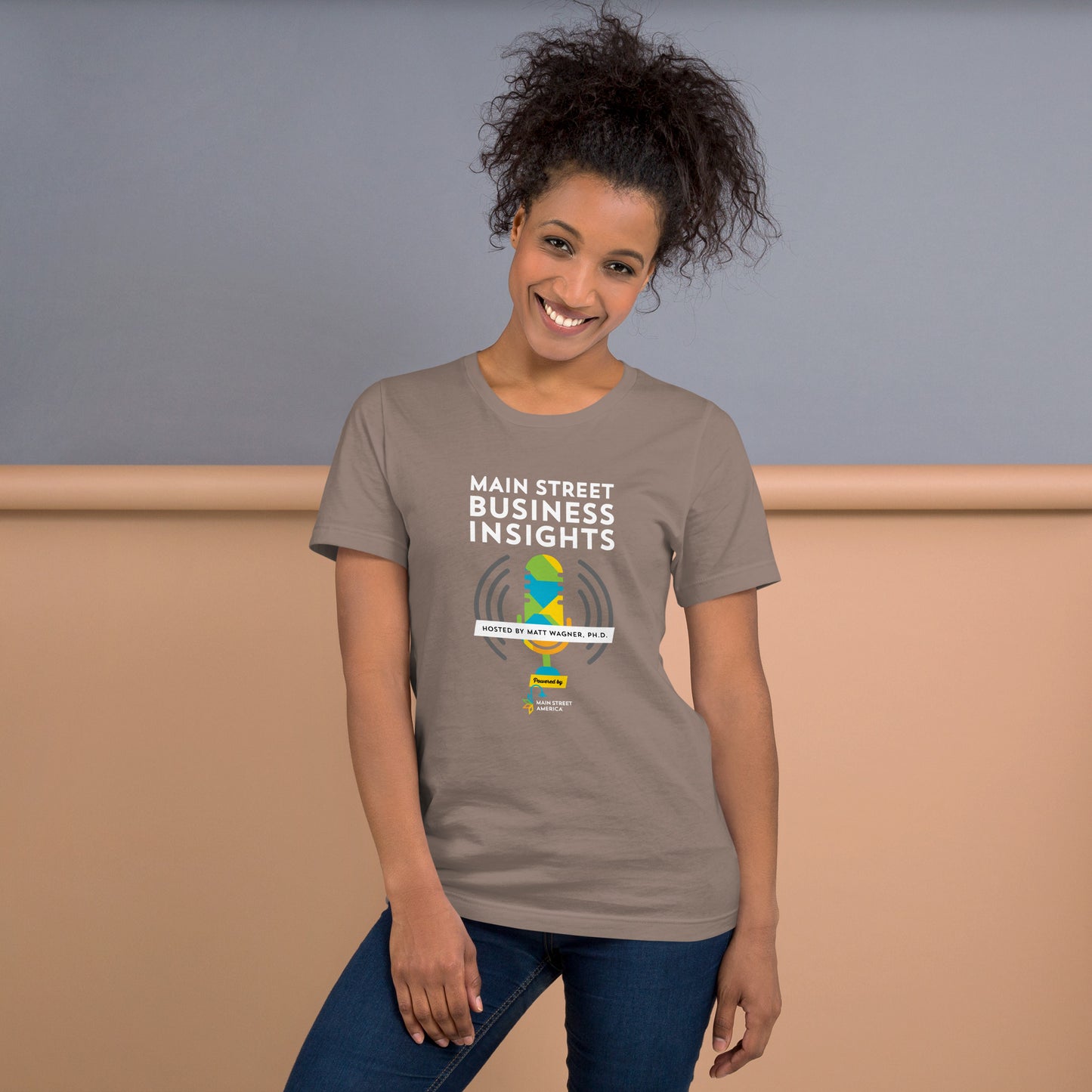 Main Street Business Insights Podcast Unisex T-shirt