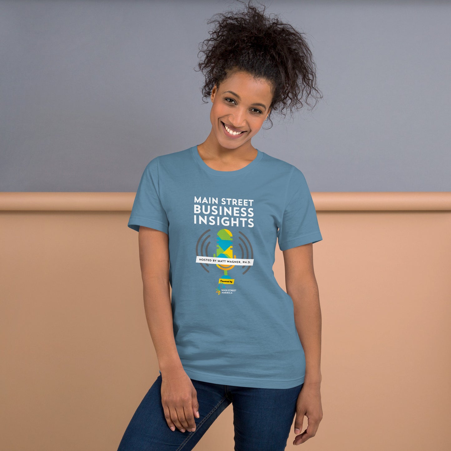 Main Street Business Insights Podcast Unisex T-shirt