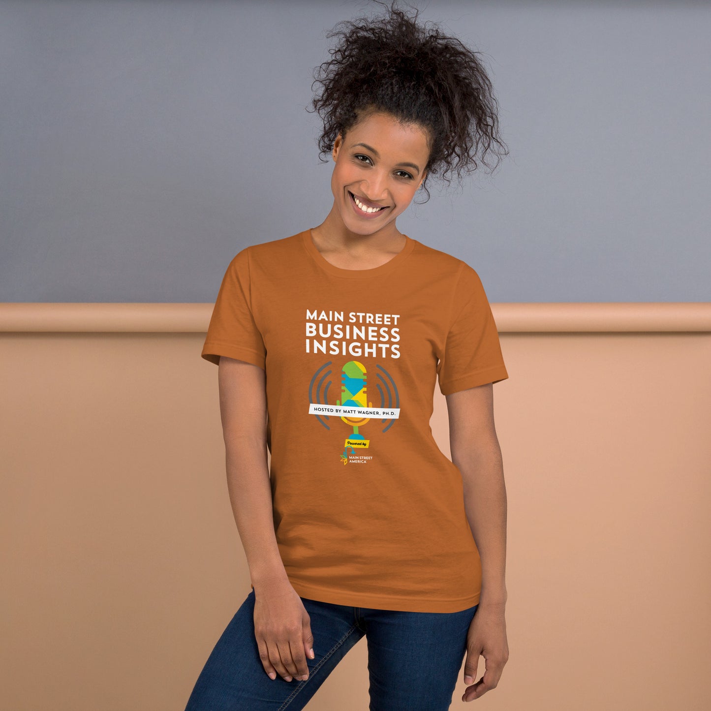 Main Street Business Insights Podcast Unisex T-shirt