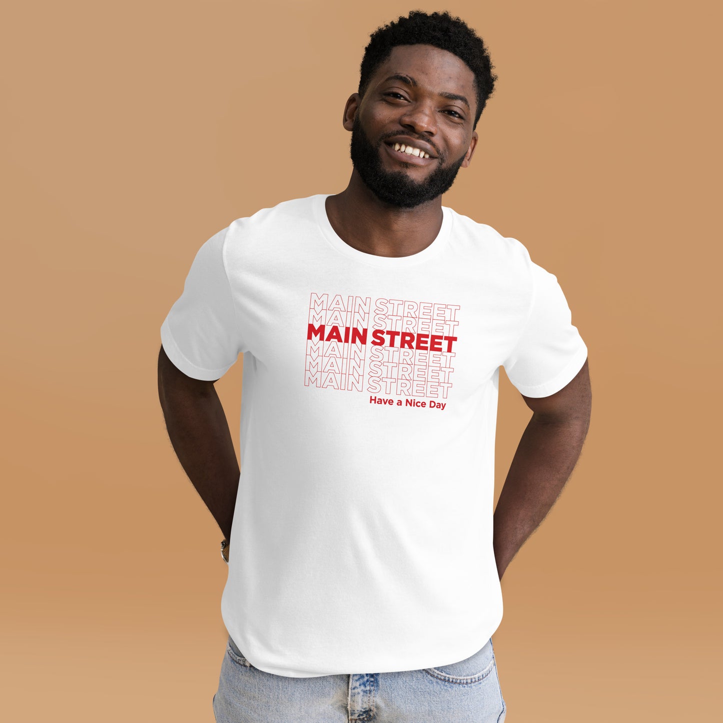 Customizable "Have a Nice Day" Unisex T-shirt