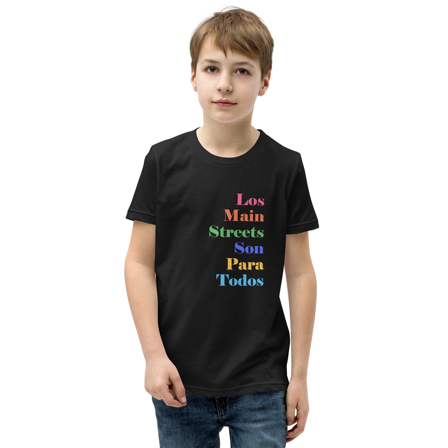Los Main Streets Son Para Todos Youth Short Sleeve T-Shirt