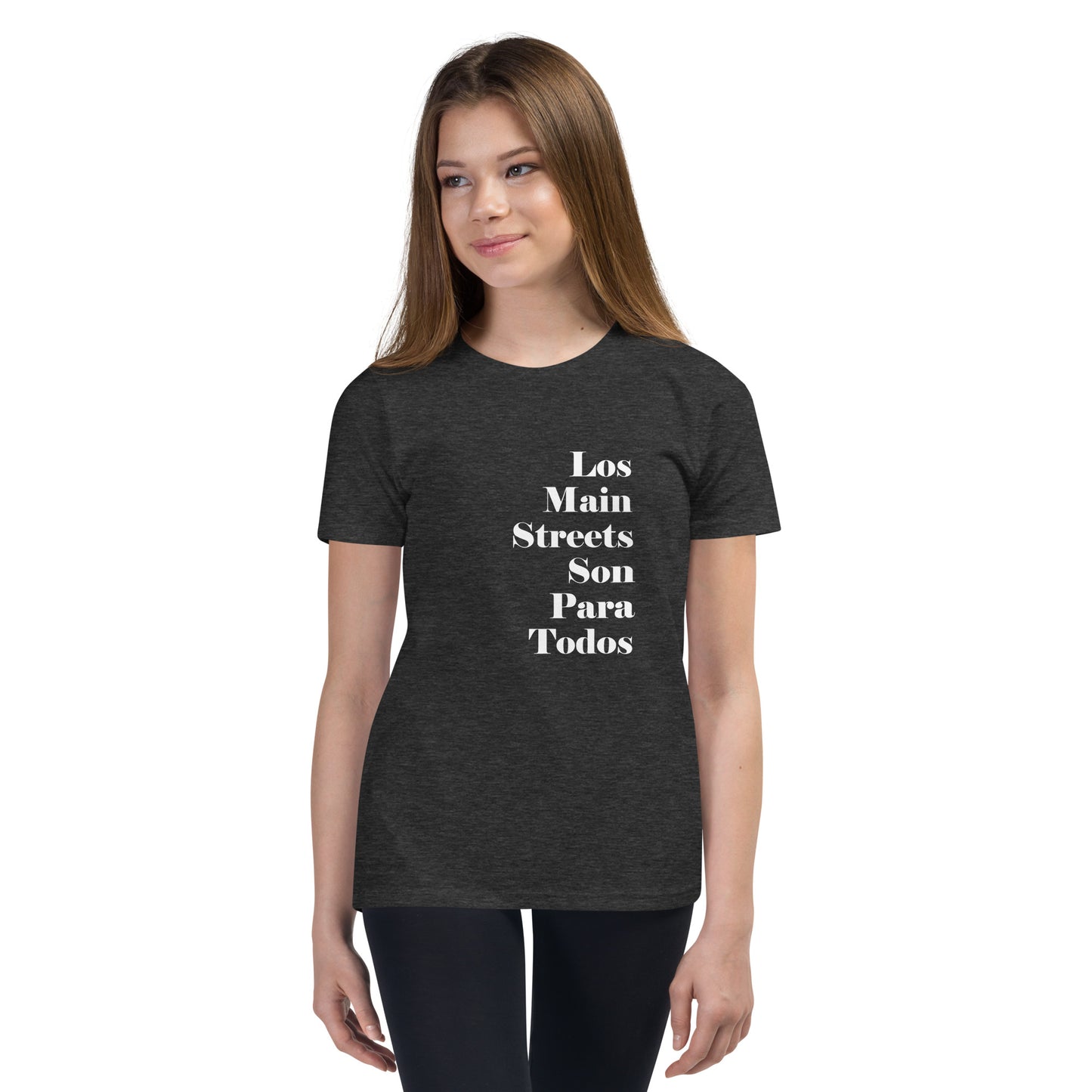 Los Main Streets Son Para Todos Youth Short Sleeve T-Shirt
