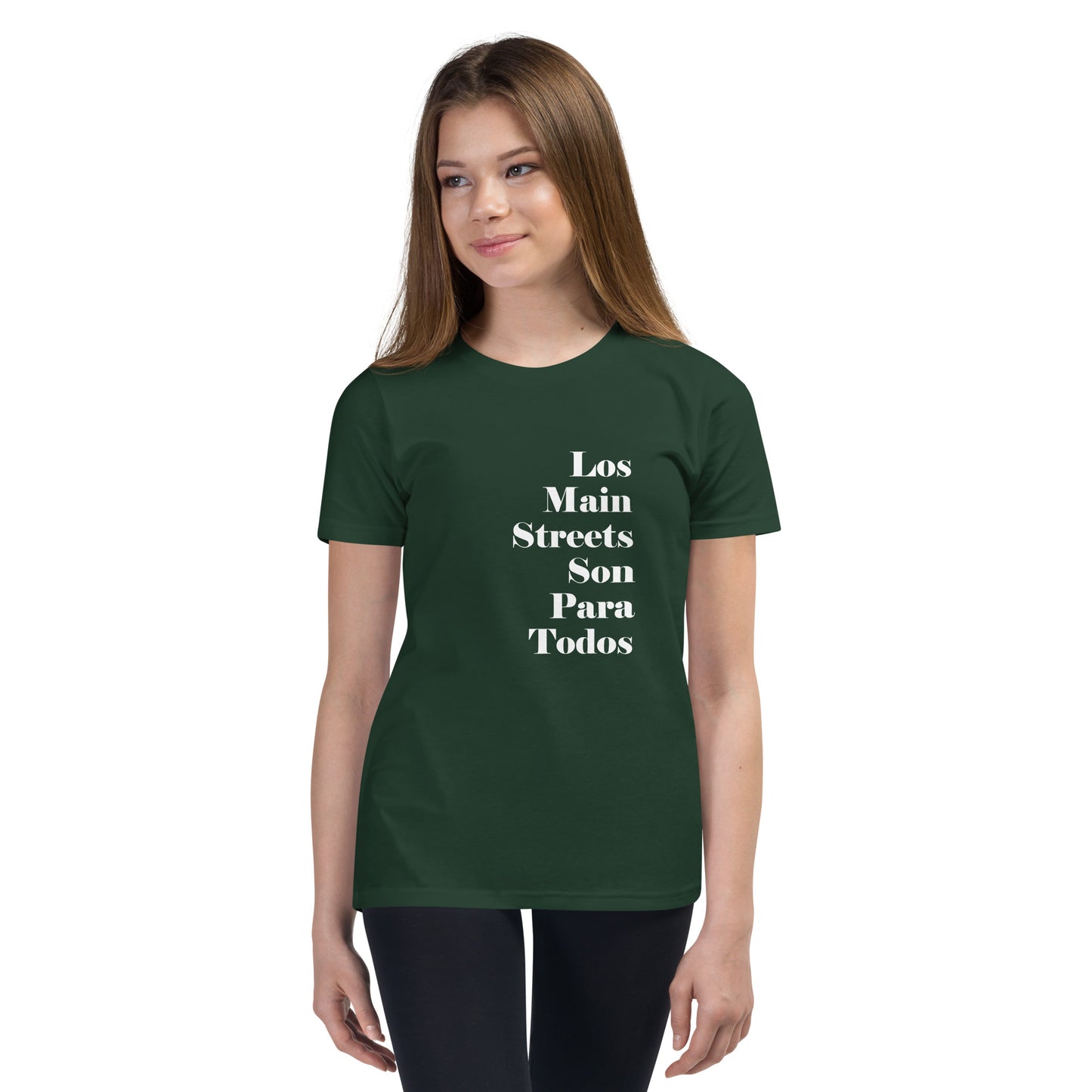 Los Main Streets Son Para Todos Youth Short Sleeve T-Shirt