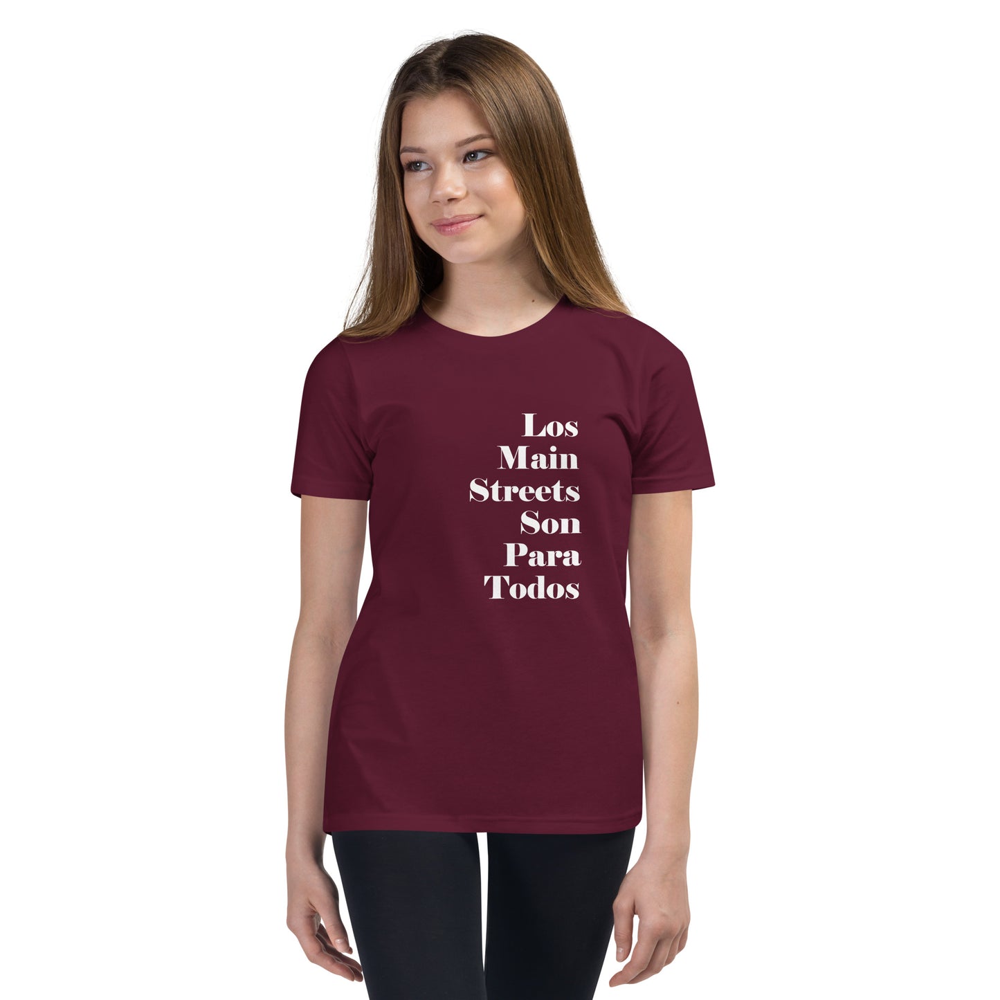 Los Main Streets Son Para Todos Youth Short Sleeve T-Shirt