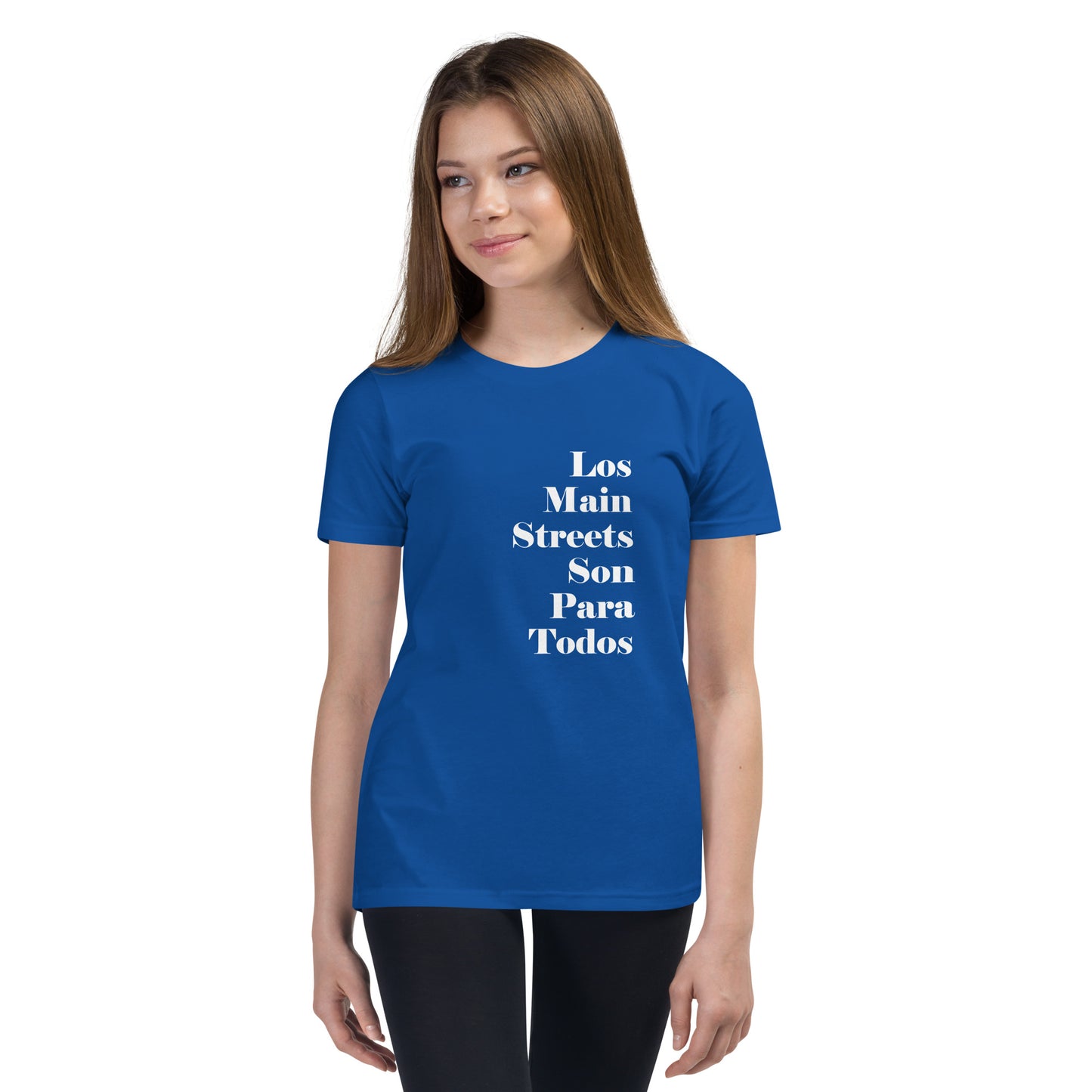 Los Main Streets Son Para Todos Youth Short Sleeve T-Shirt